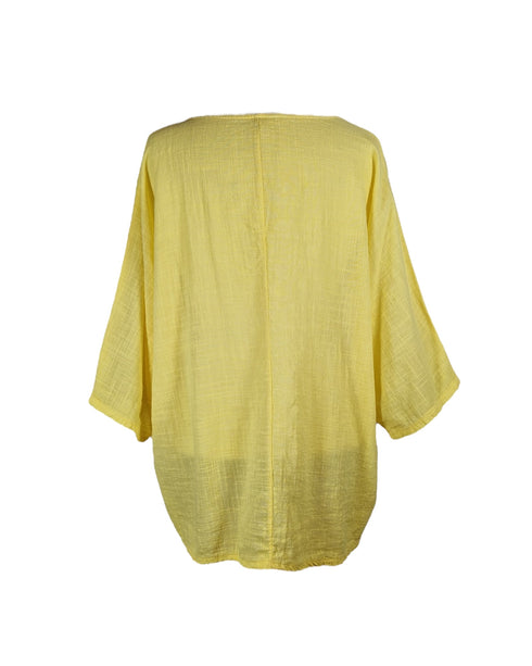 Bluse Lang mit Kette