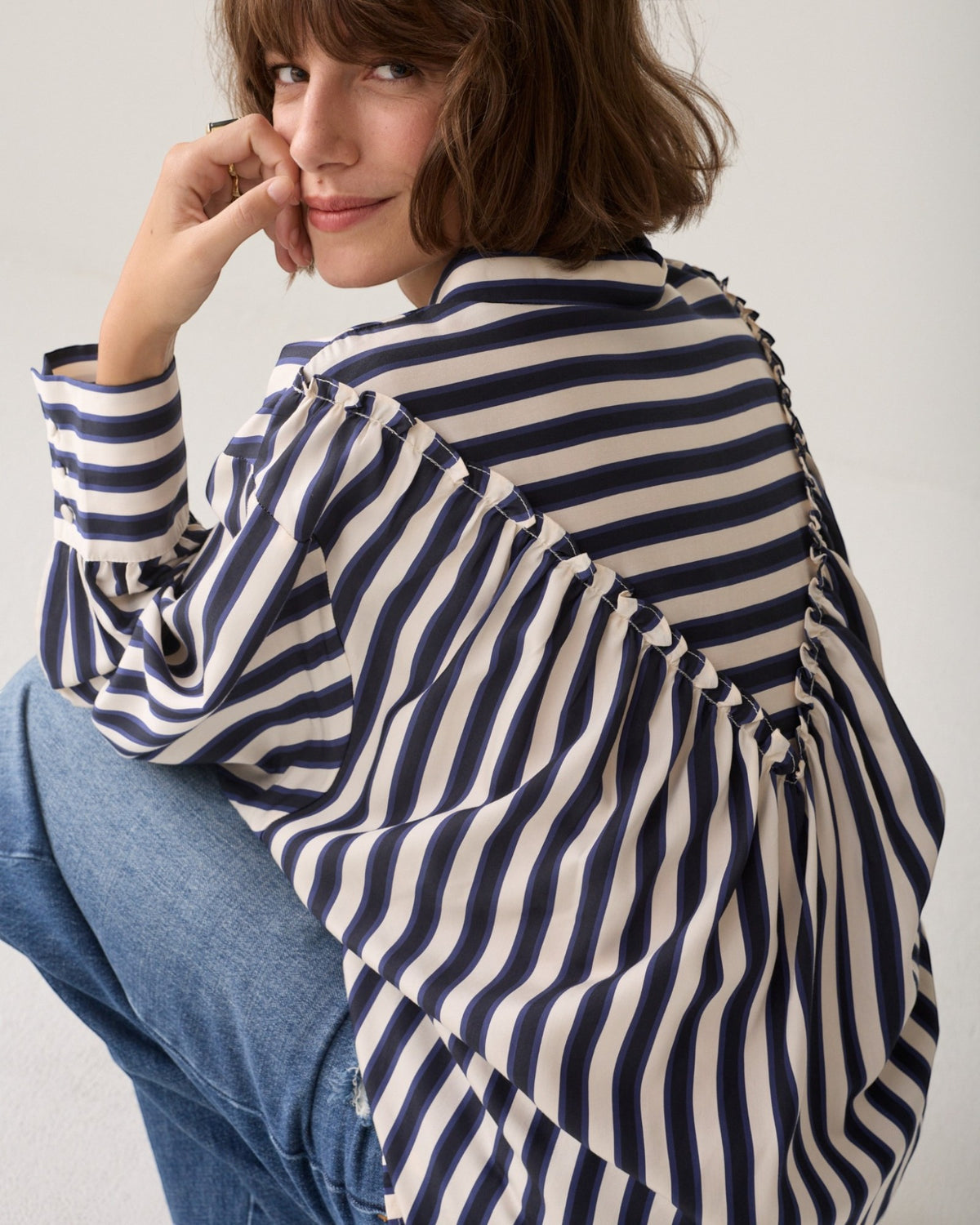 Bluse Stripe
