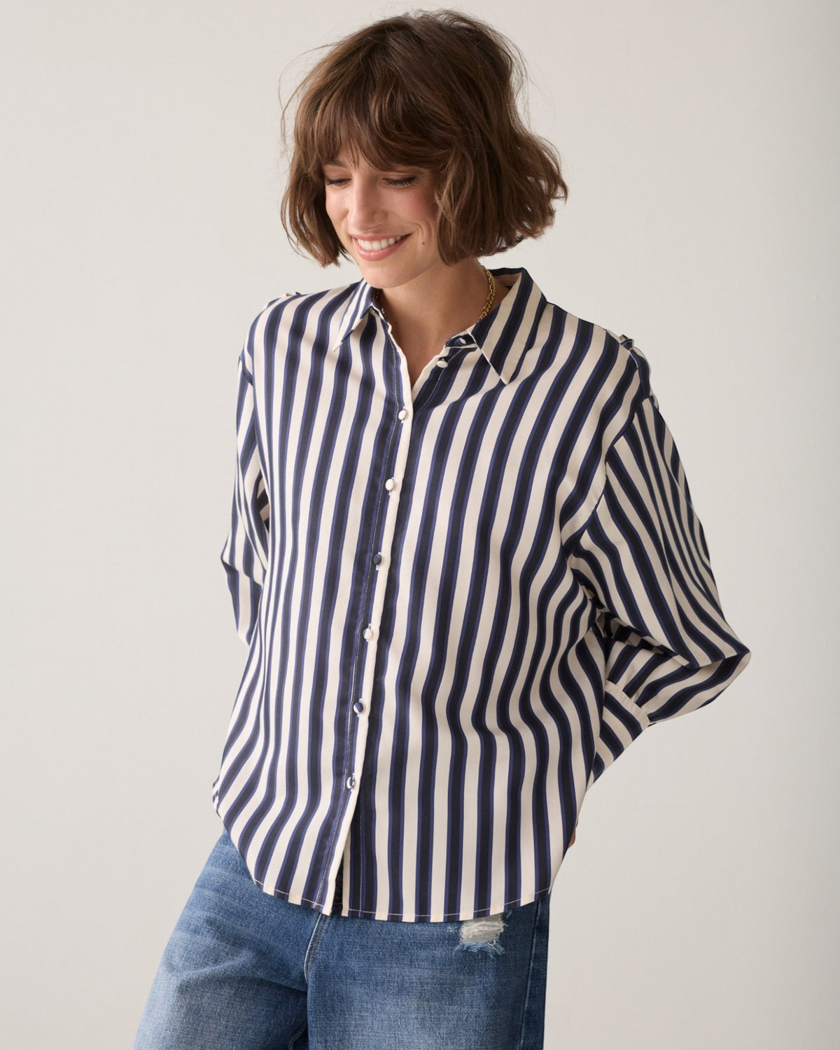 Bluse Stripe