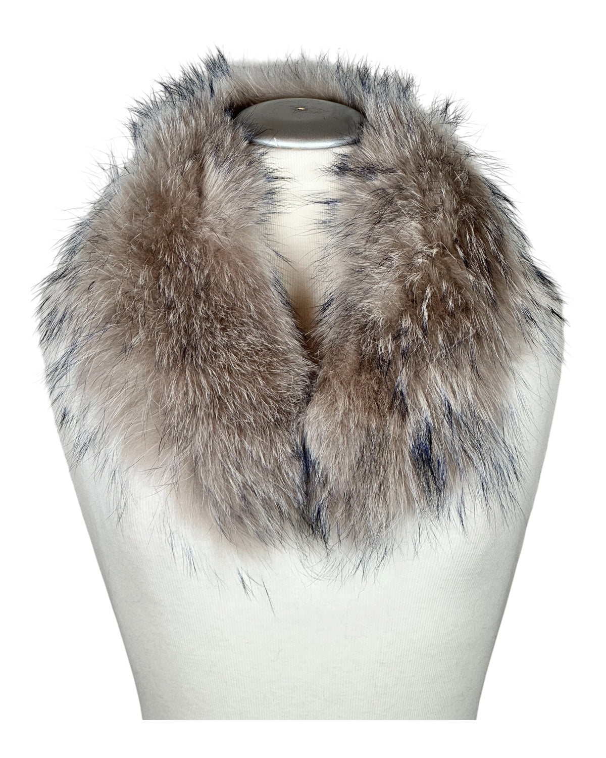 White Raccoon Collar