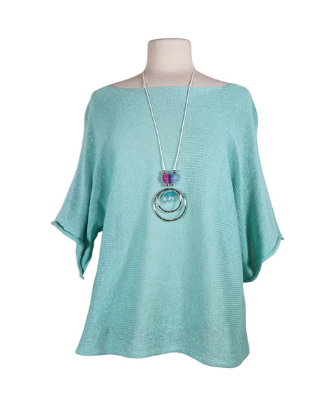 Sommerpullover mit Kette