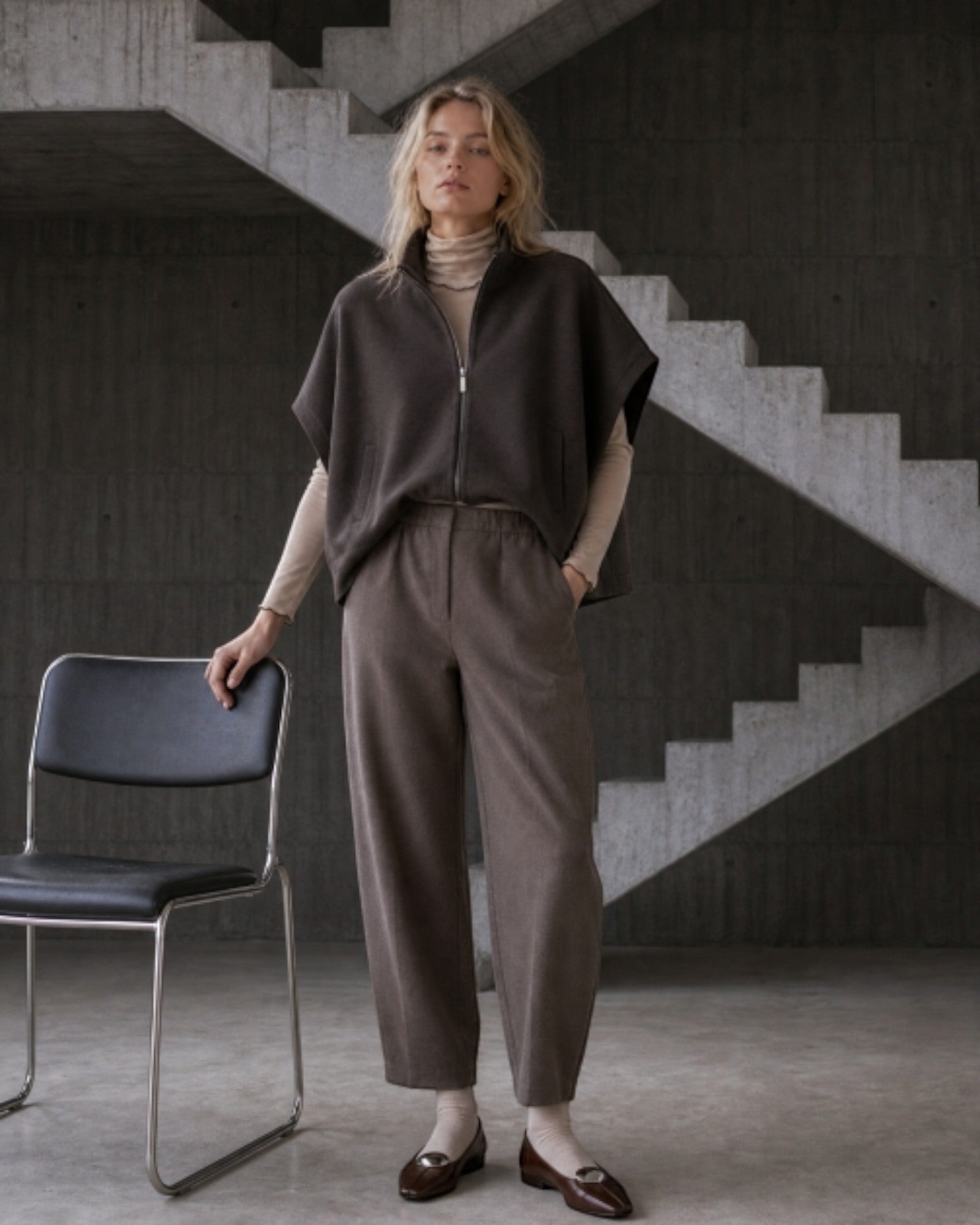 Cappa Zipper Jacket