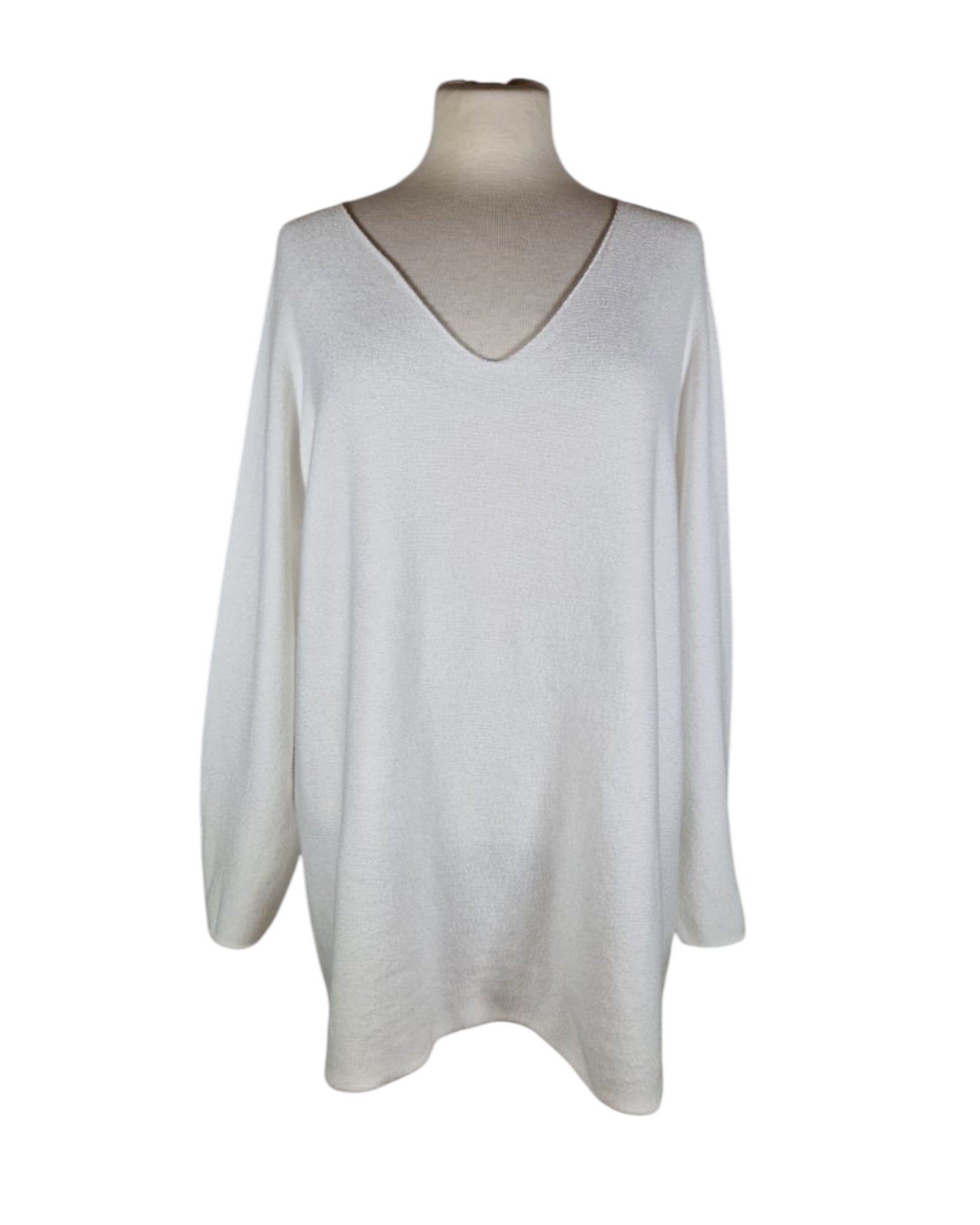 Pullover V-Ausschnitt Lang