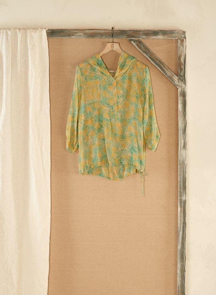 Blouse with Hood