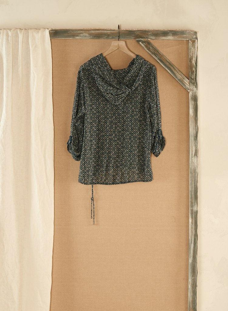 Blouse with Hood