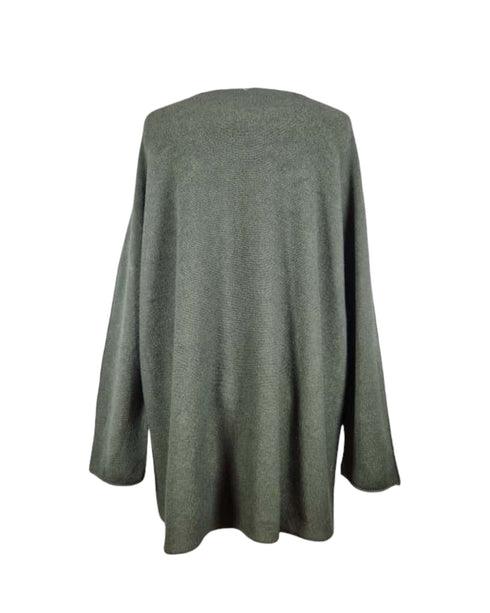 Pullover V-Ausschnitt Lang