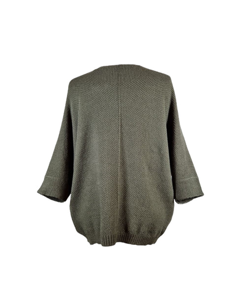 V-Ausschnitt Pullover