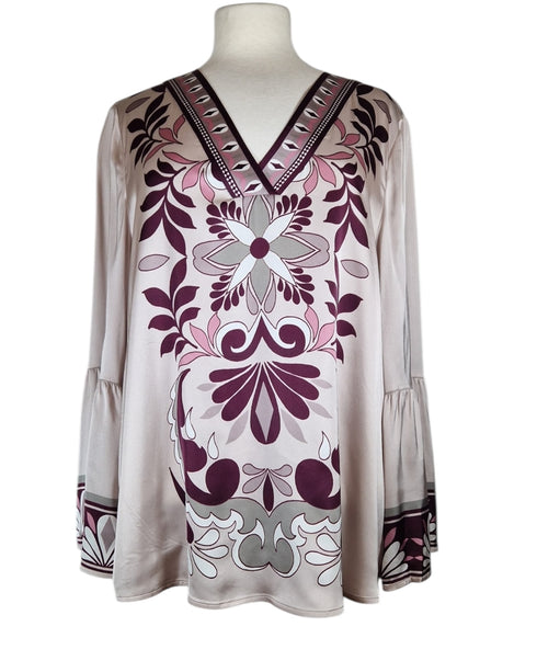 Bluse Ornament cream