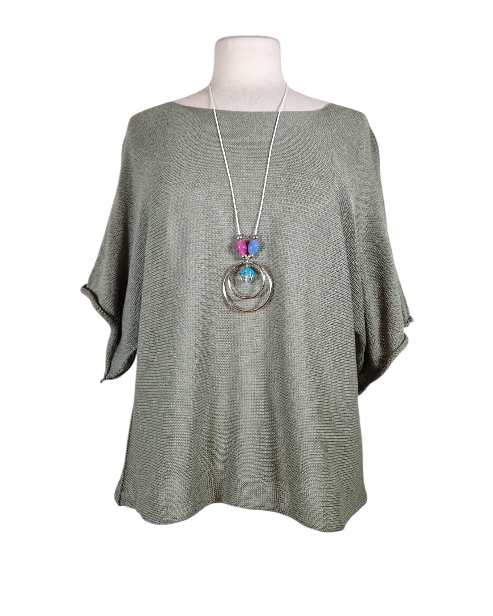 Sommerpullover mit Kette