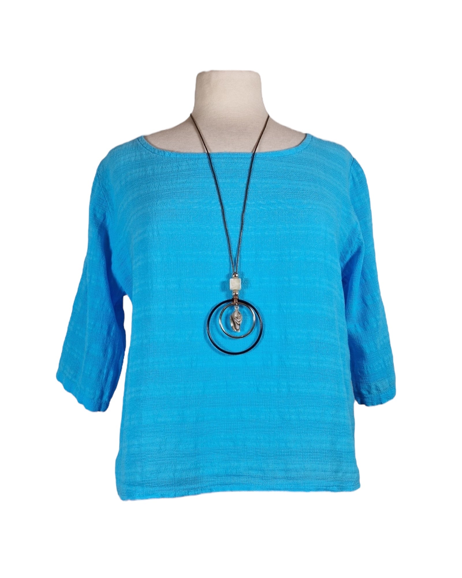 Bluse Kurz mit Kette