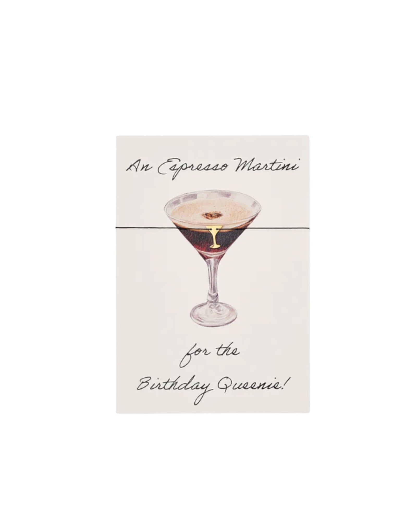 Armband-Karte Espresso Martini