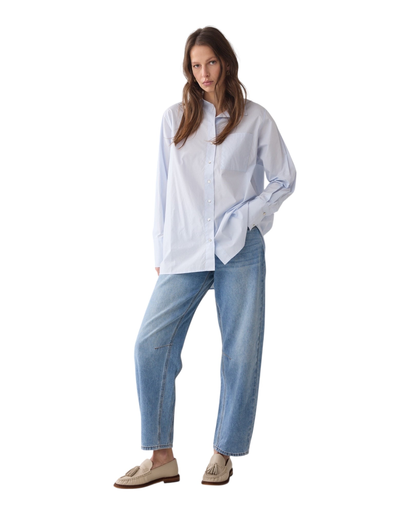 Bluse Crispy popline