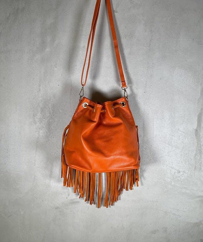 bag with fringes