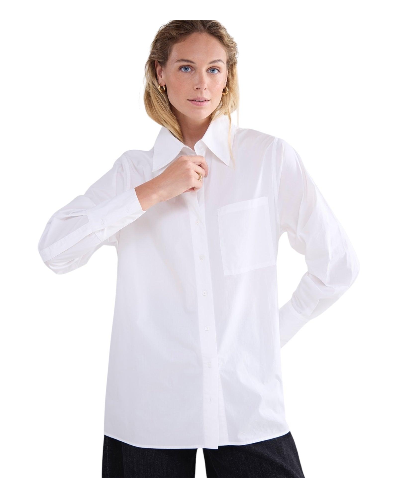 Crispy Poplin blouse