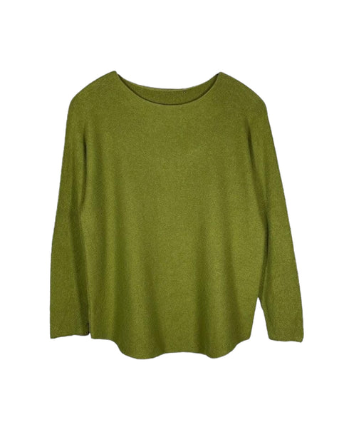 Fashion Rundhals Langarm