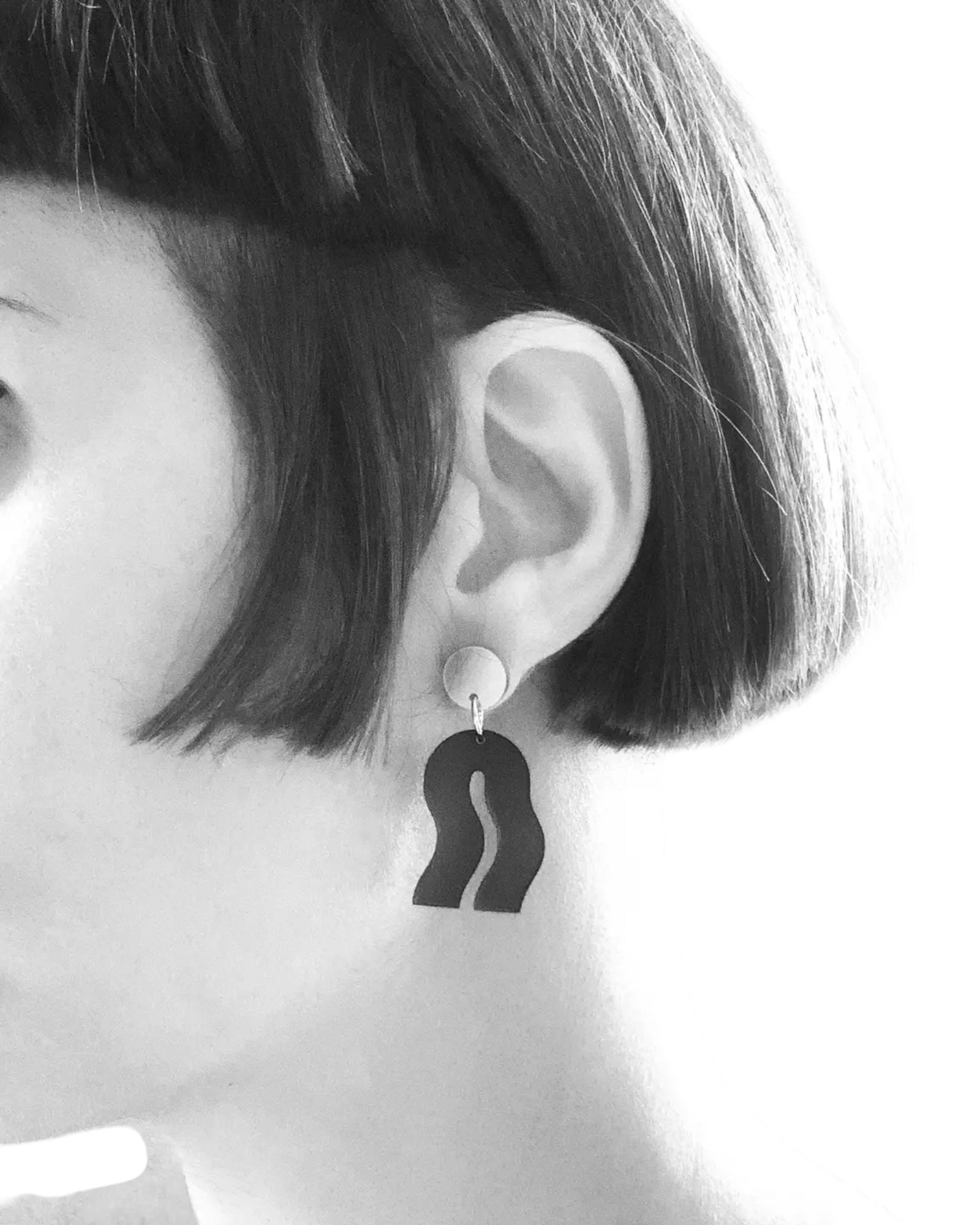 Earring Spectral Blue