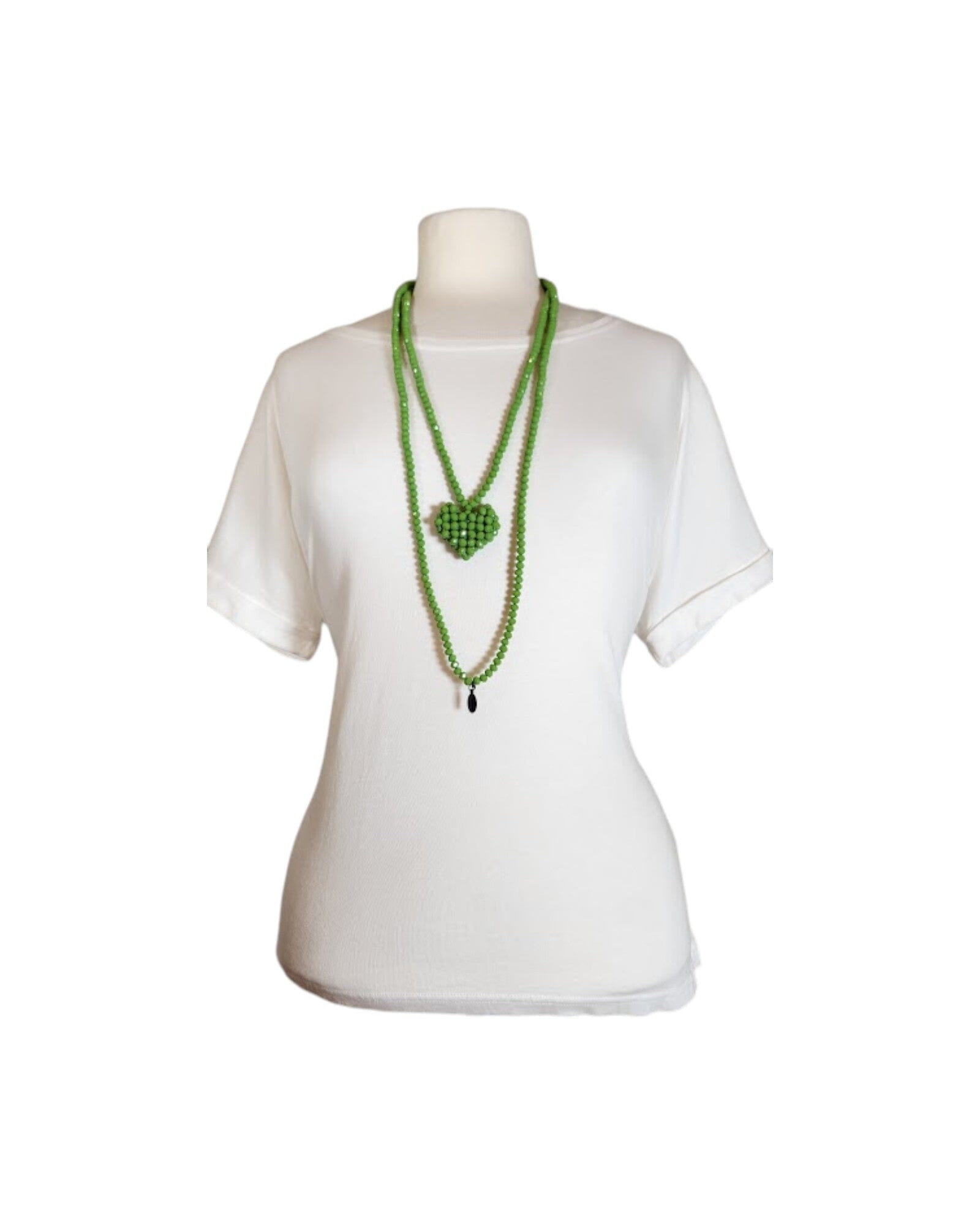 A Crosss Heart XTra Long Kette Plü Pistachio Einheitsgröße