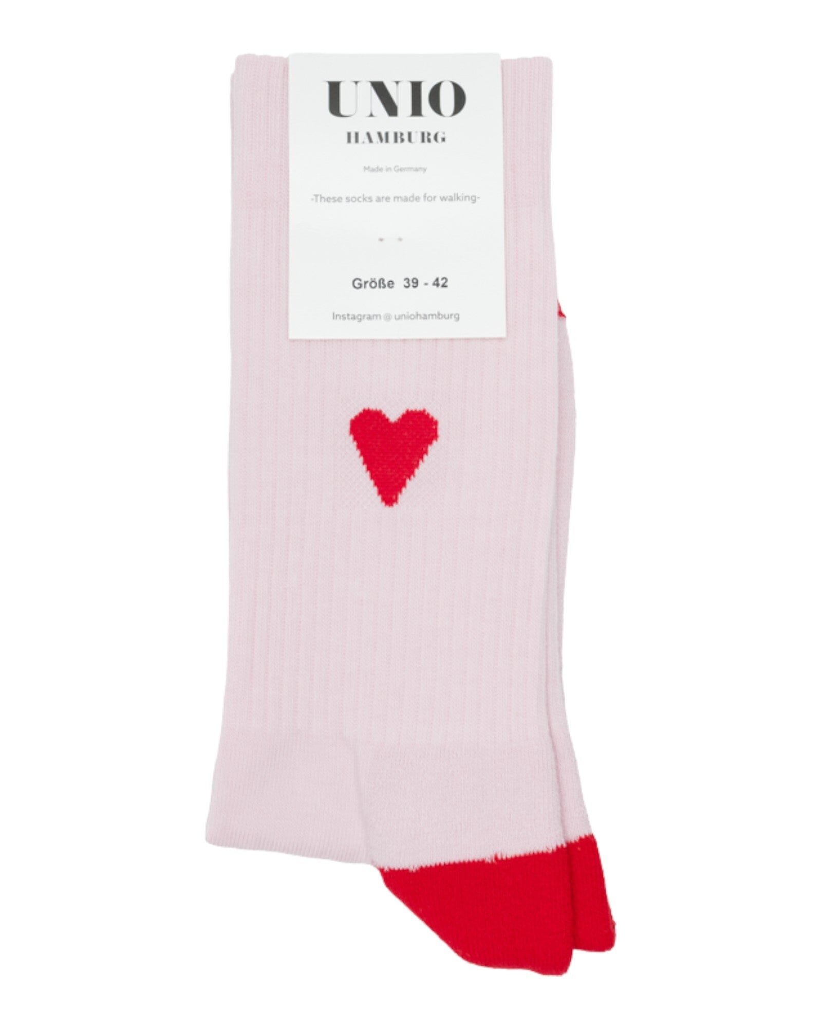 Amore Socken UNIO 09 Rose-Red 36-38