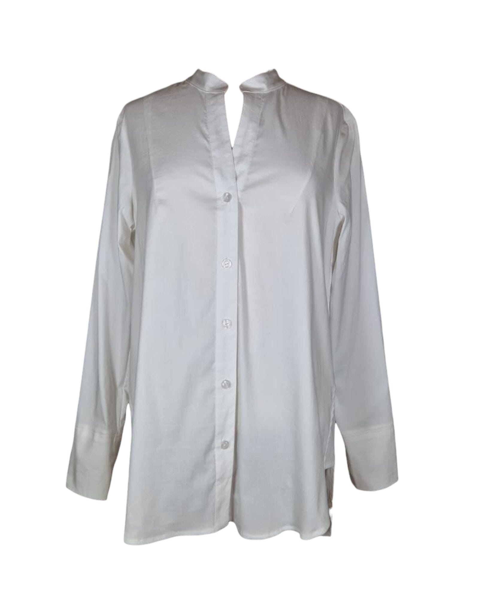 Bablo Longbluse Bluse Fox's s01 Weiß 36