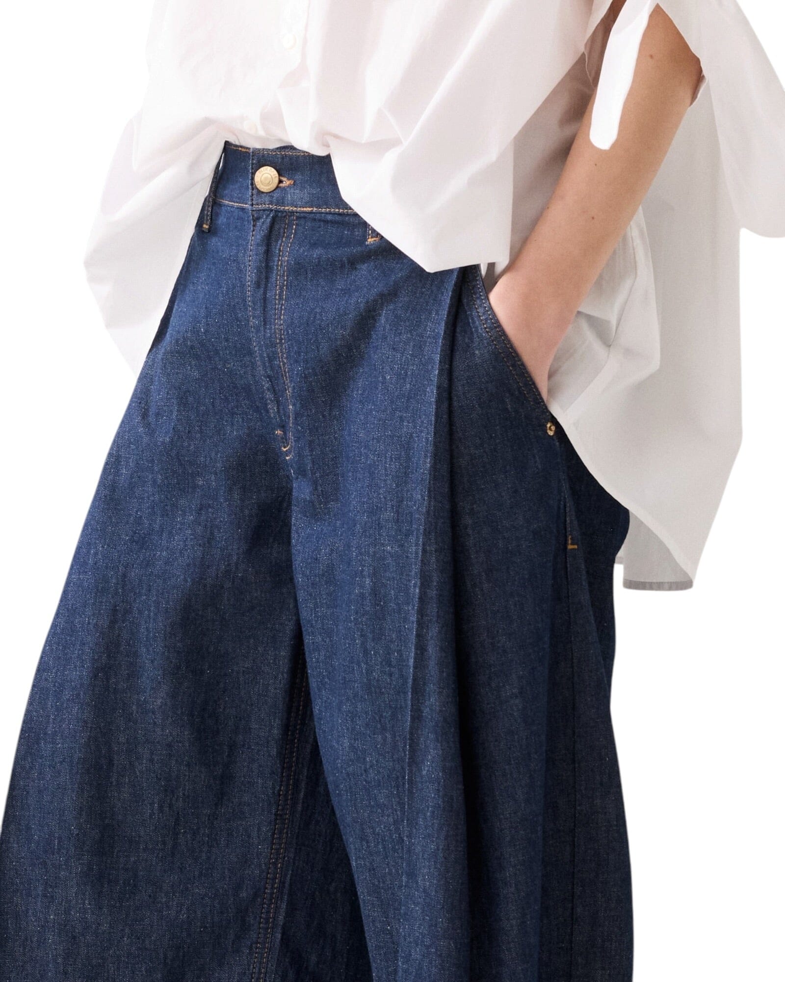 Balloon Shape Jeans Jeanshose Summum Woman