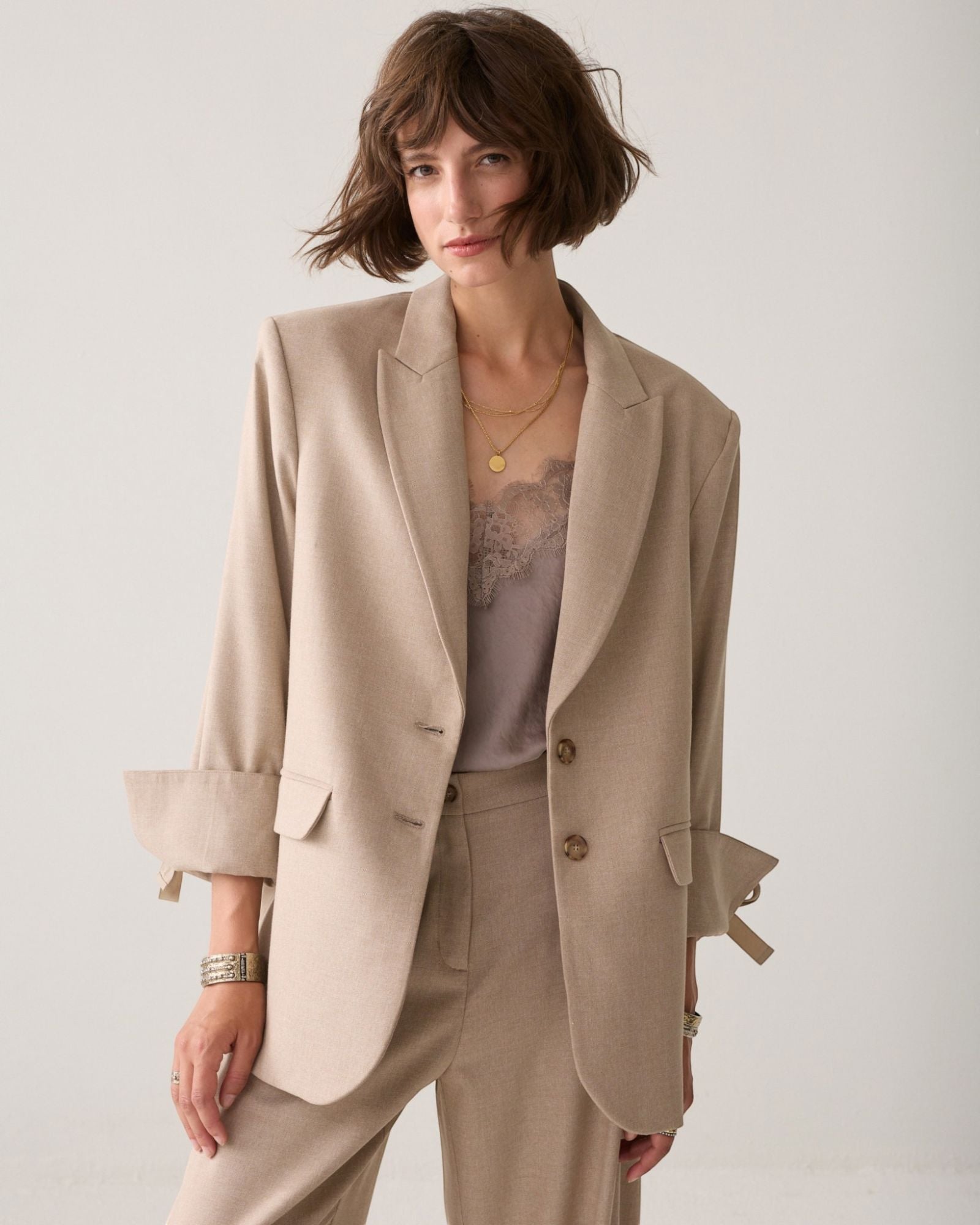 Blazer Blazer Summum Woman 708 Light Taupe 36