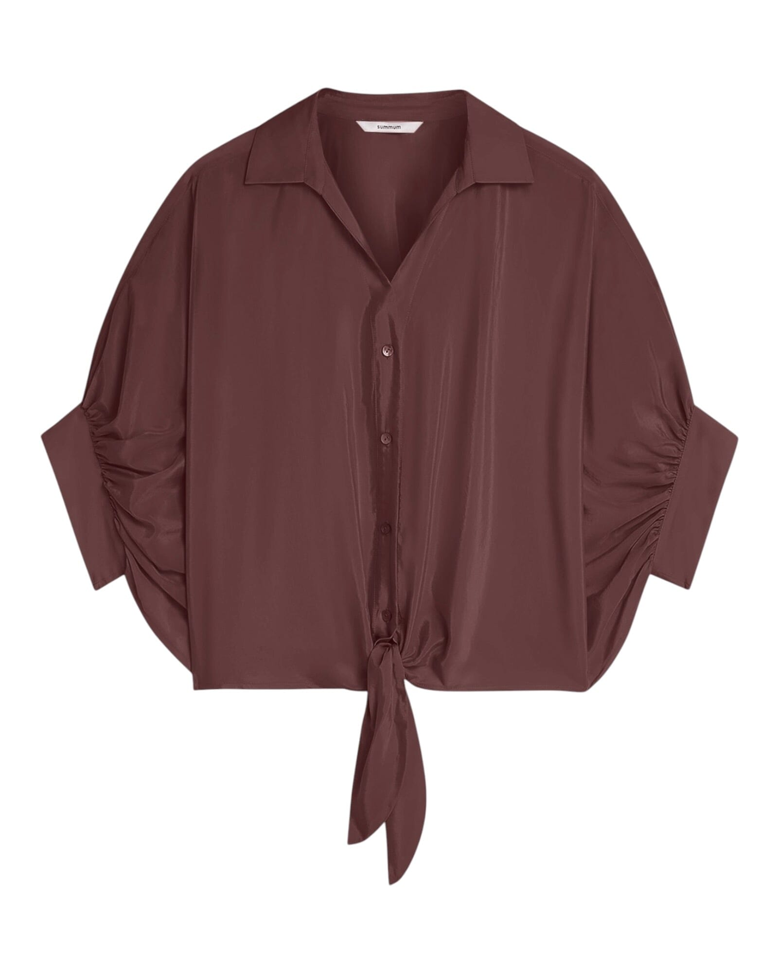 Bluse Batsleeves Bluse Summum Woman 334 Deep Fig 36