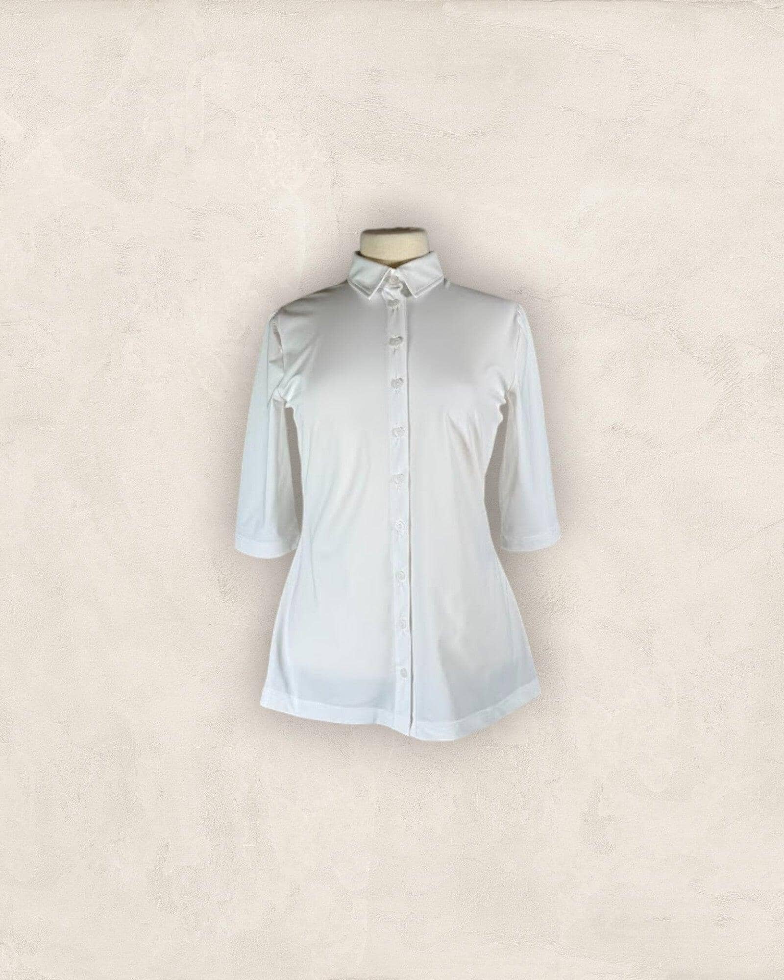 Bluse Betty Kurzarm Bluse Jane Lushka 001 White S