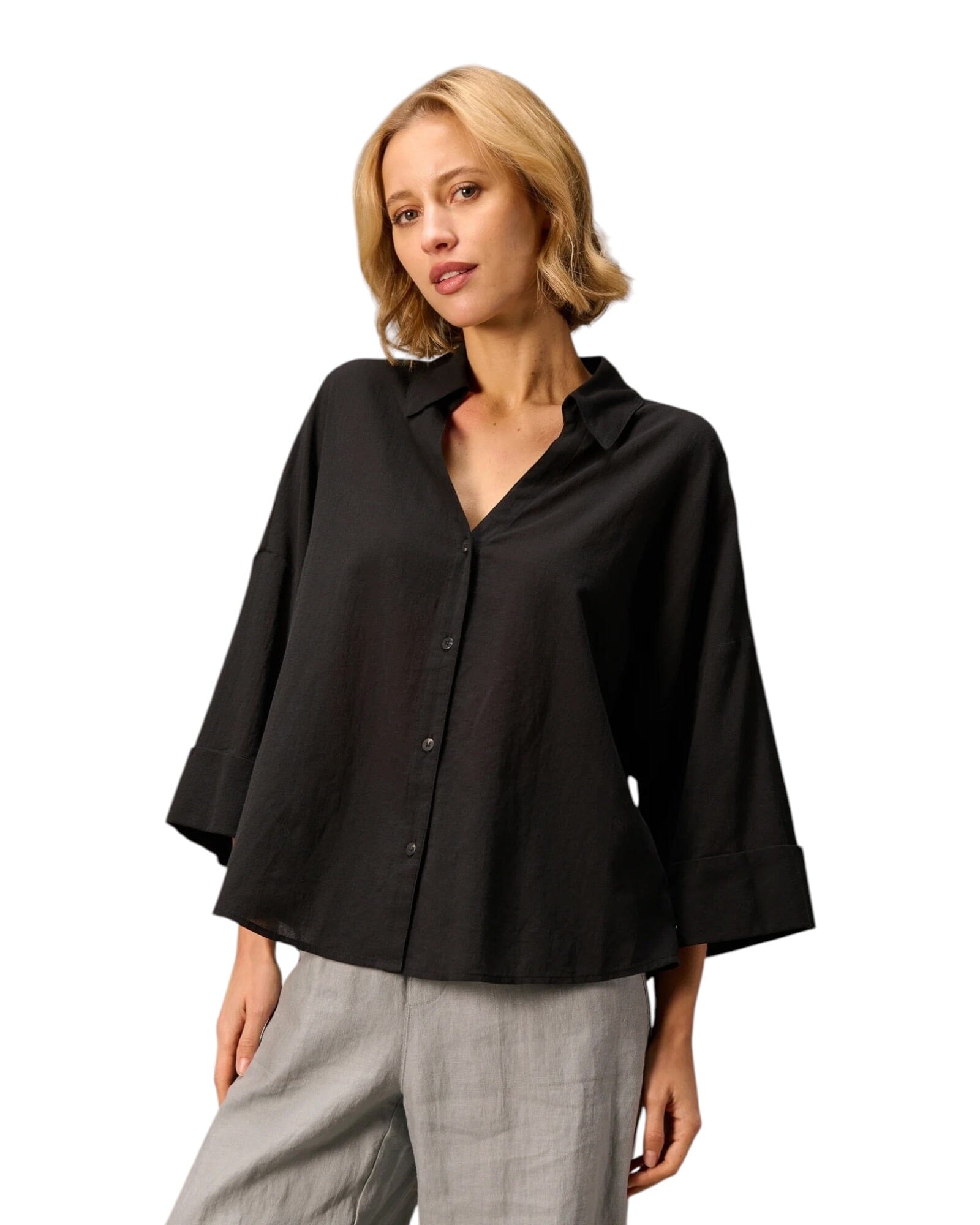 Bluse Bluse Nile Black S