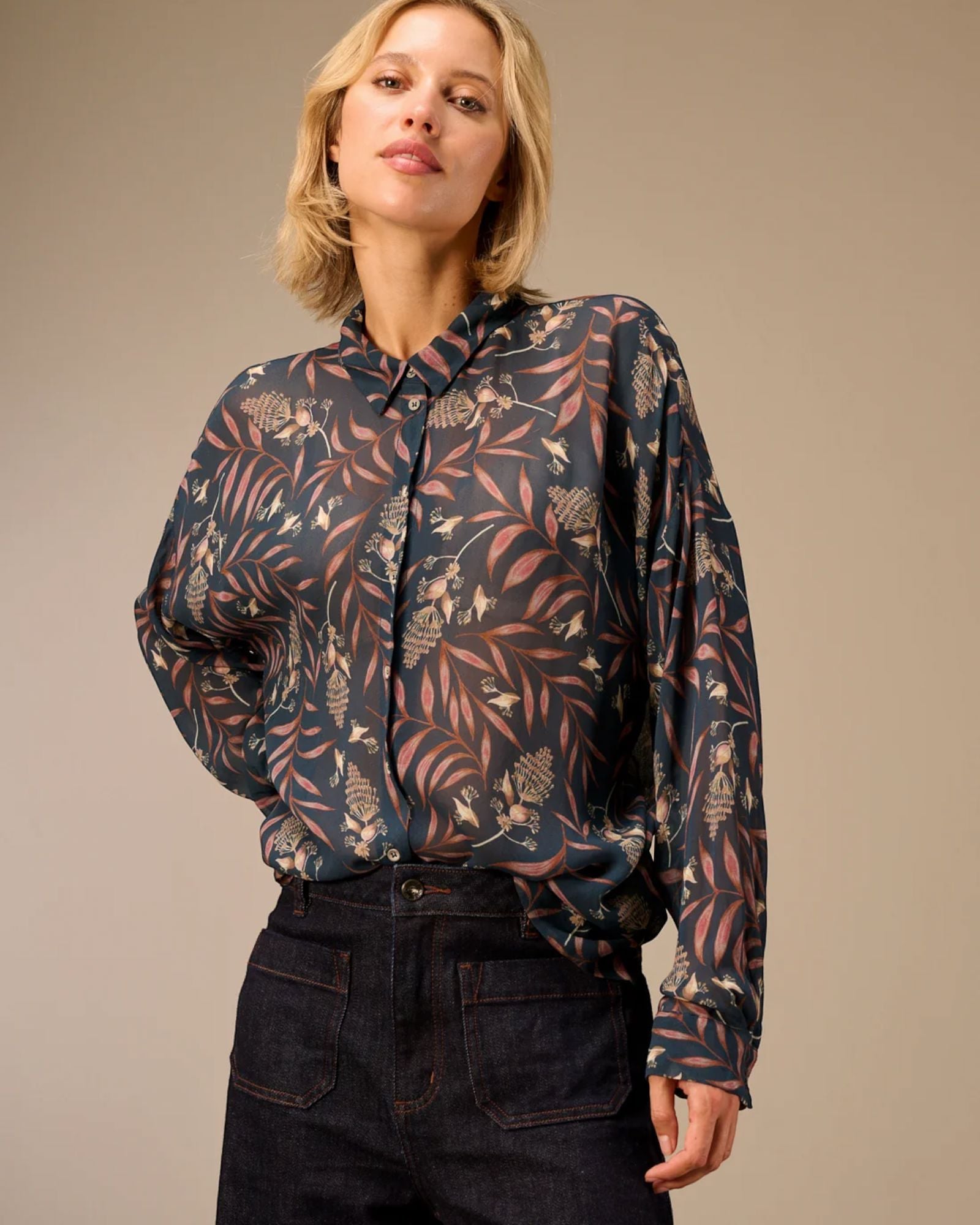 Bluse Bluse Nile Marine S
