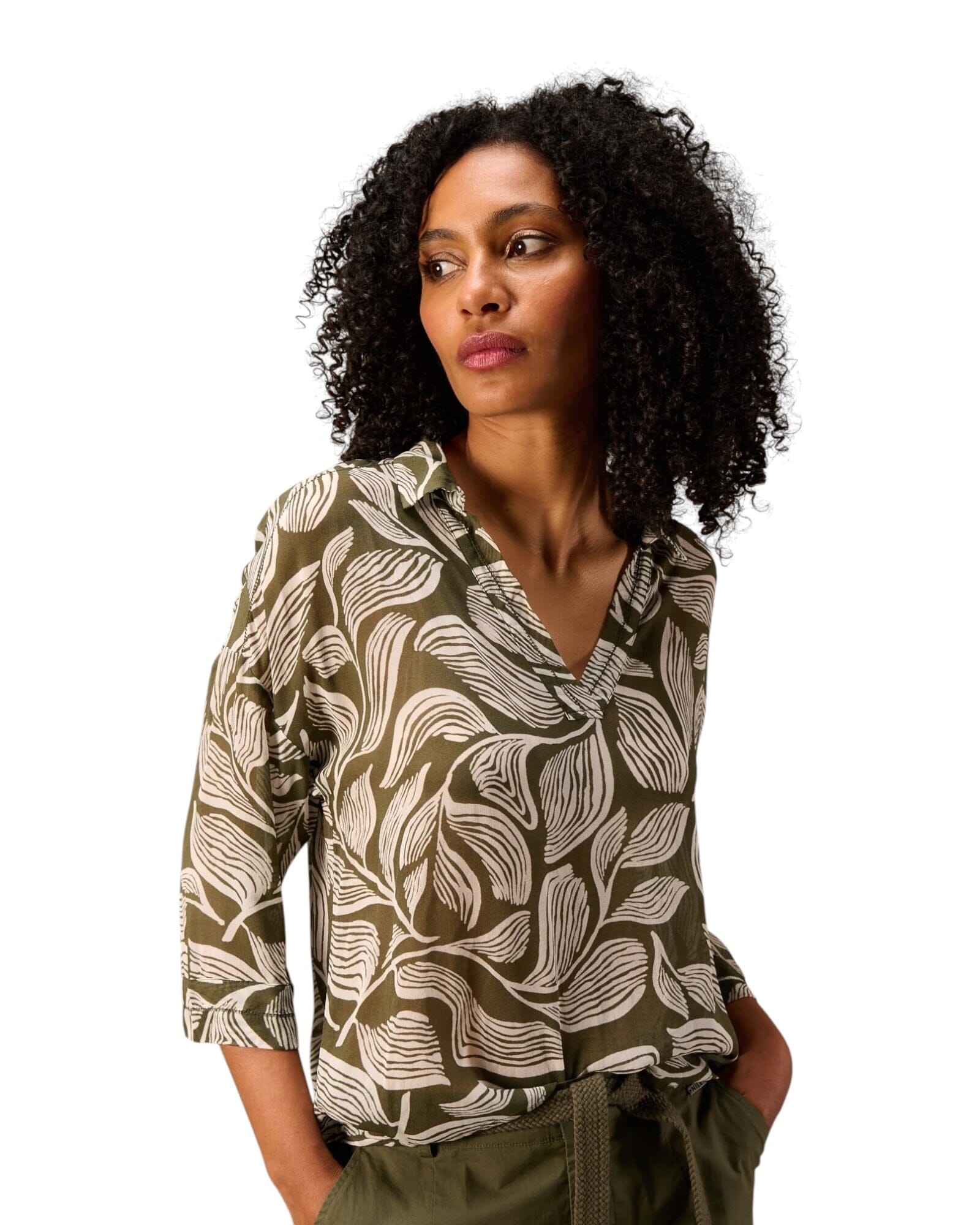 Bluse Bluse Nile Olive S