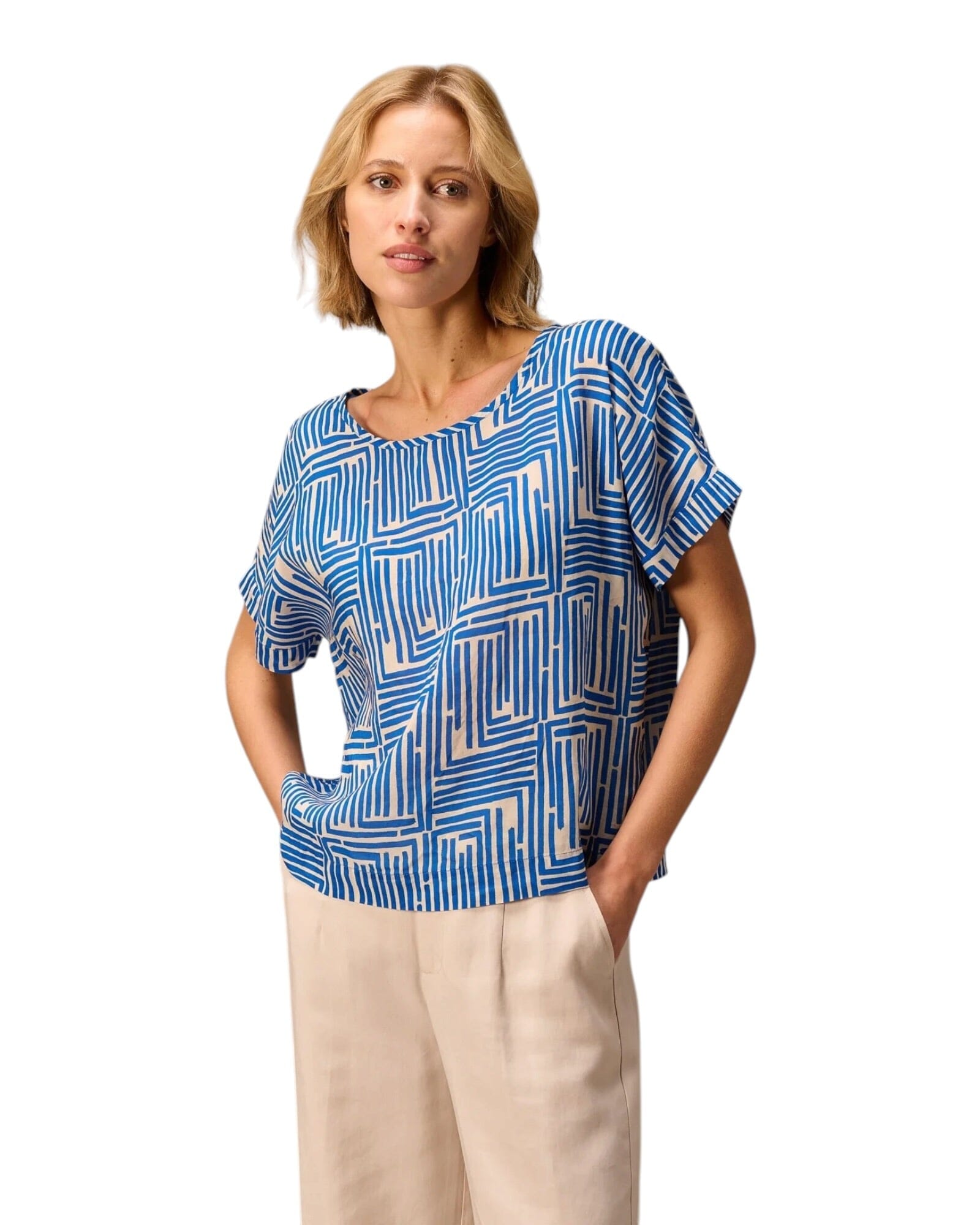 Bluse Bluse Nile Royal S