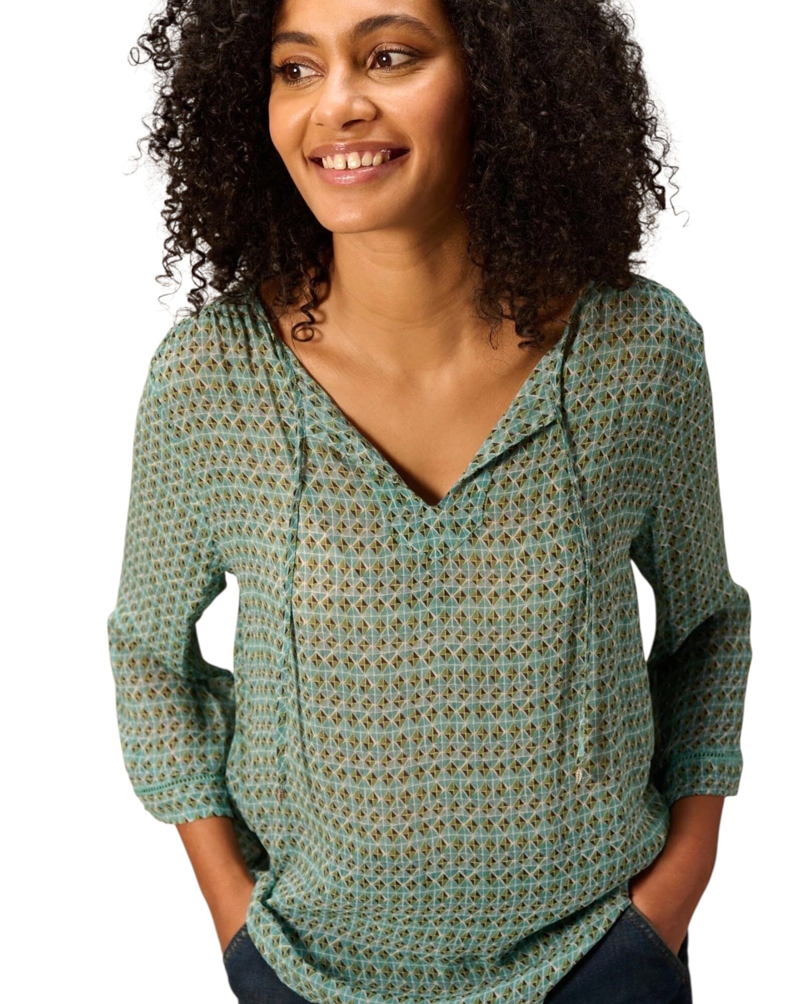Bluse Bluse Nile Seagreen S