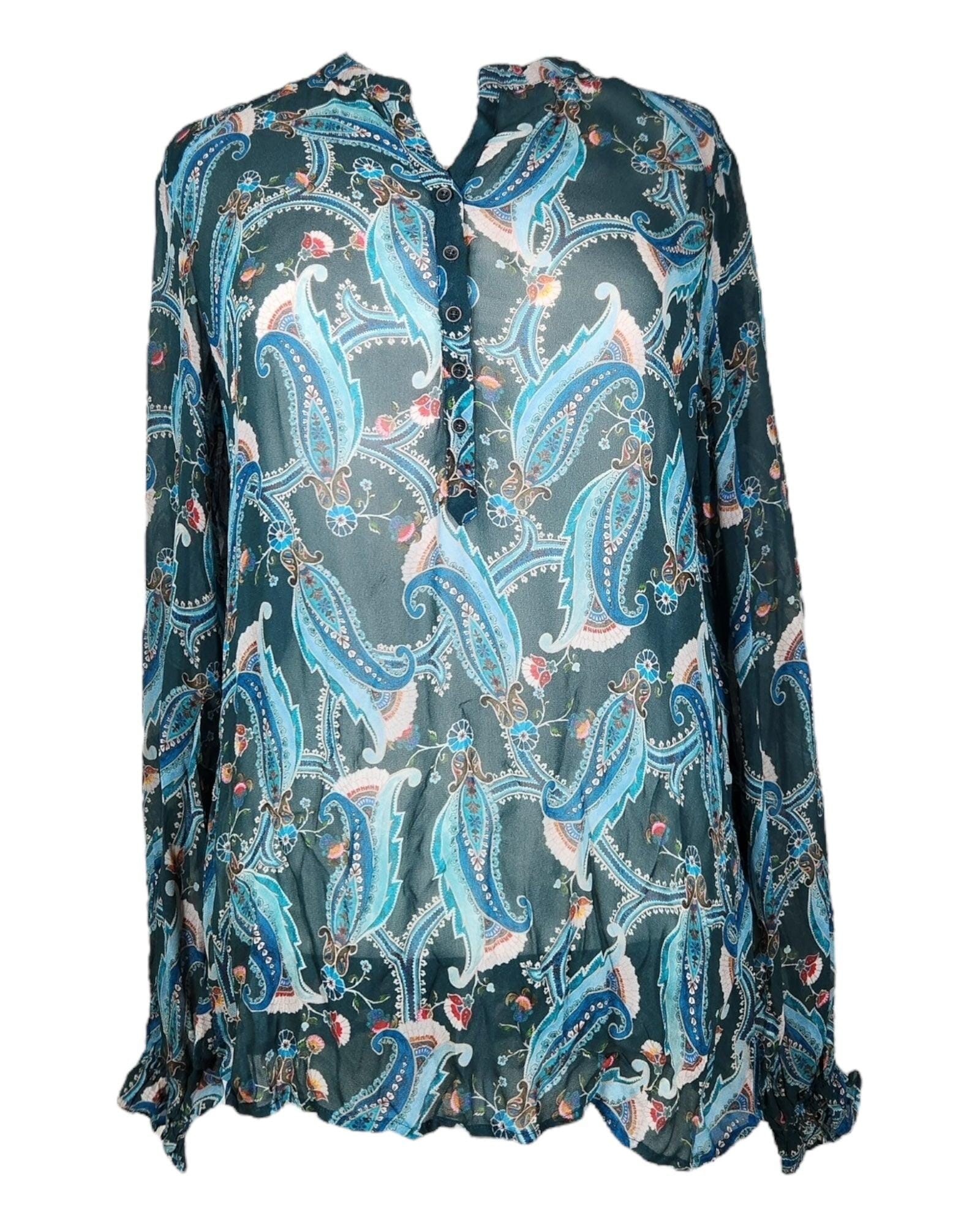 Bluse Bluse Nile Sky S