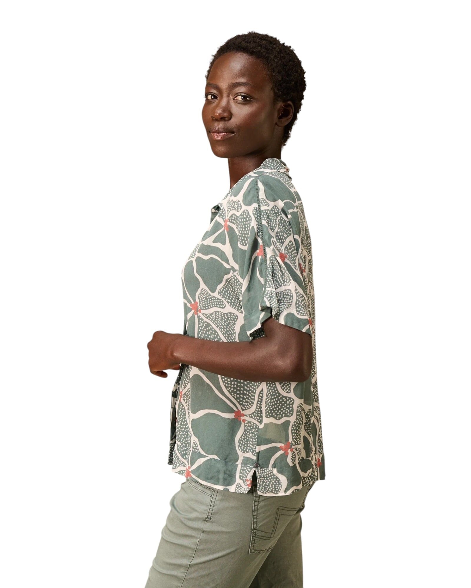 Bluse Bluse Nile Steelgreen S