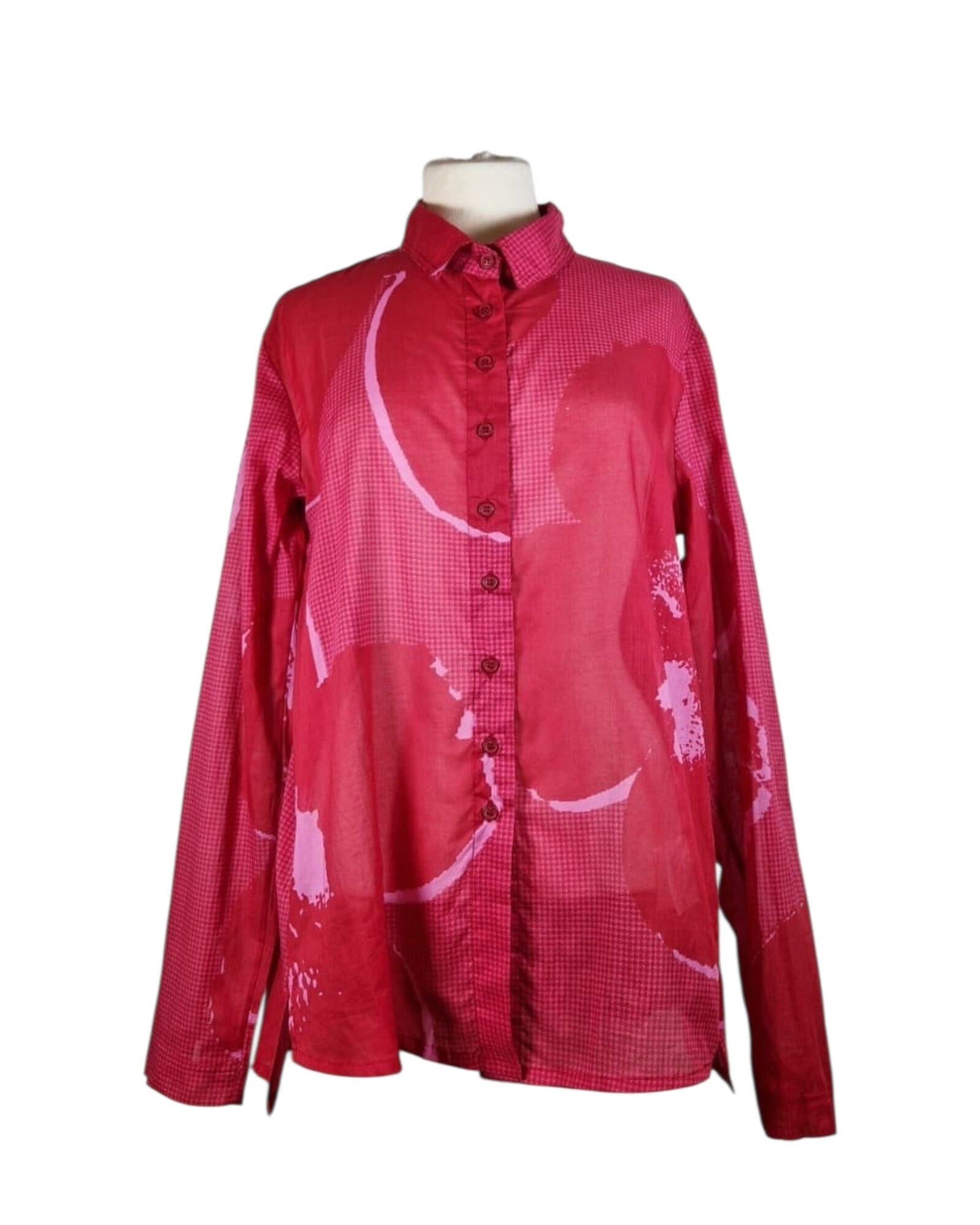 Bluse Bluse Rundholz Black Label 561 Rose Print S