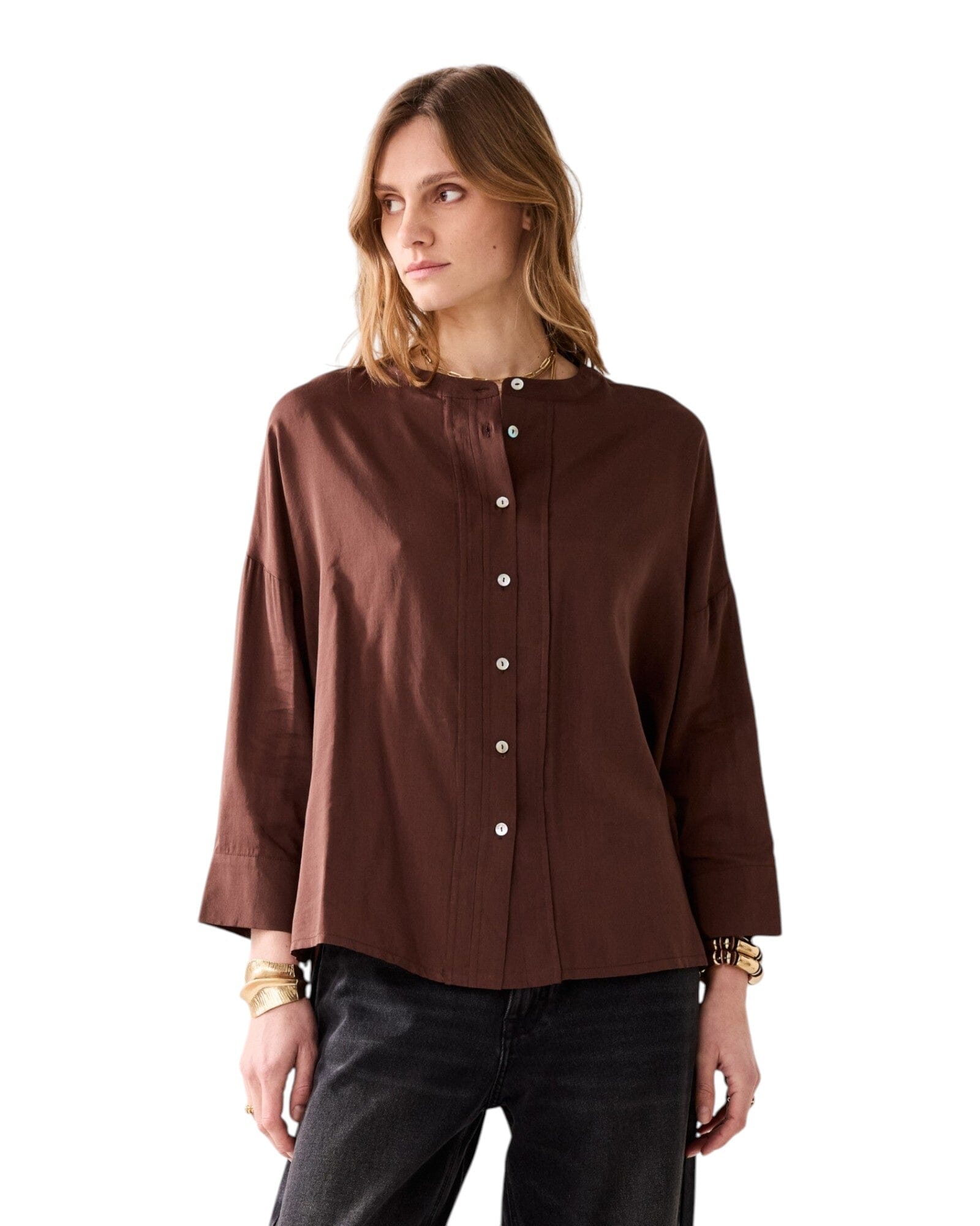 Bluse Bluse Summum Woman 713 Coffee 36