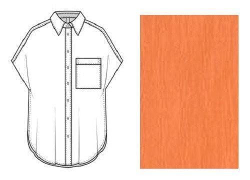 Bluse Bosku Bluse Fox's S25 Tangerine 34