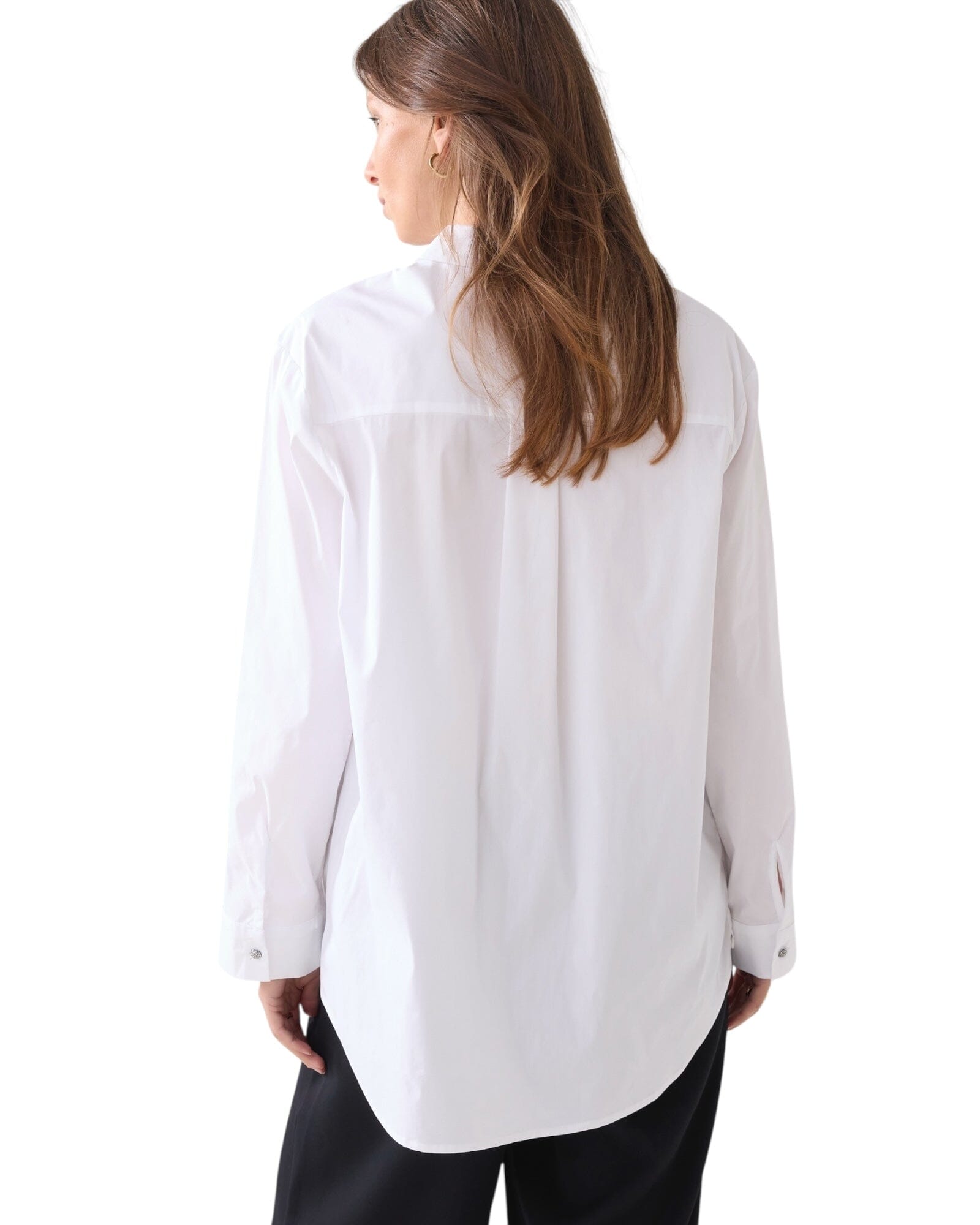Bluse Party Poplin Bluse Summum Woman