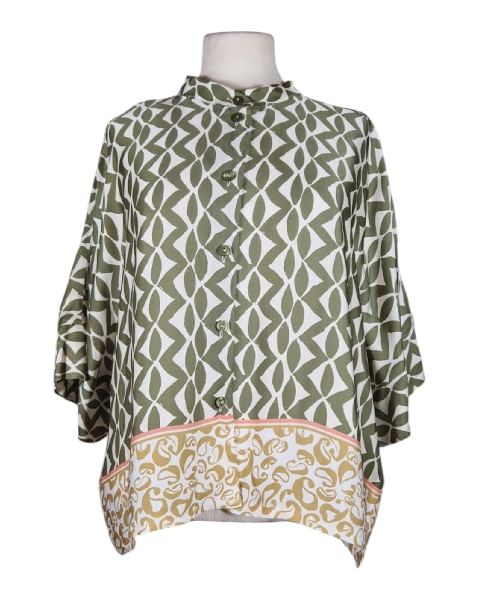 Bluse Zotrina Bluse Fox's s075 Palazzo Green 36