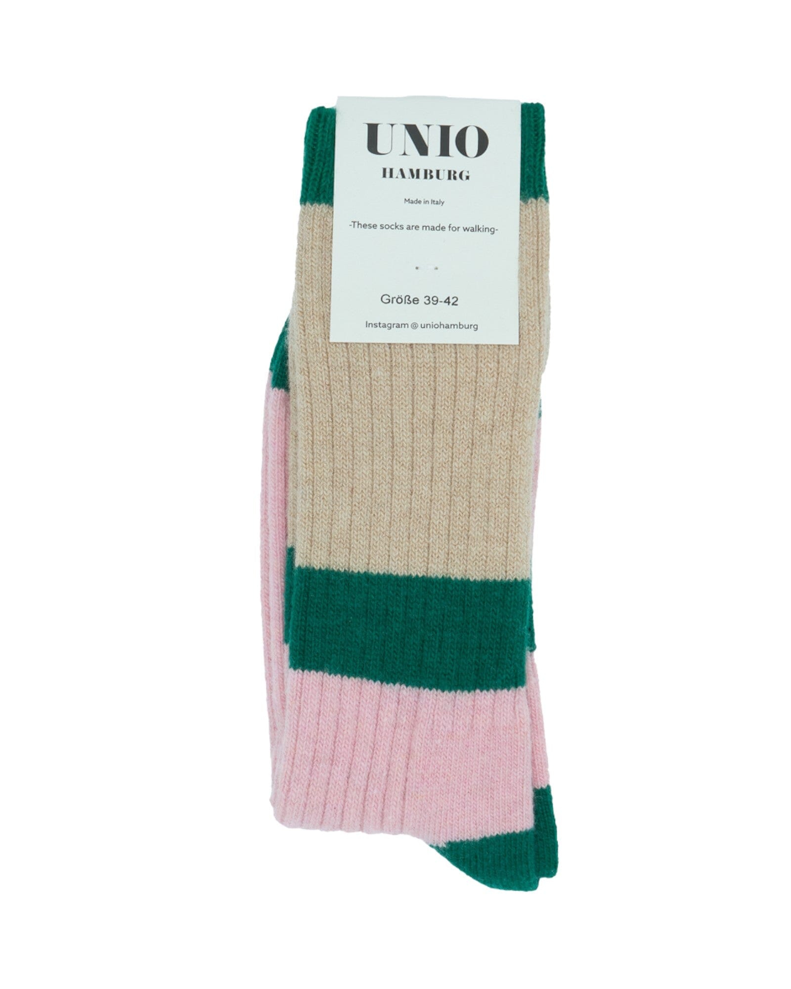 Calm Glitzi Socken UNIO 07 Dark Green Toast Glitzi 36-38