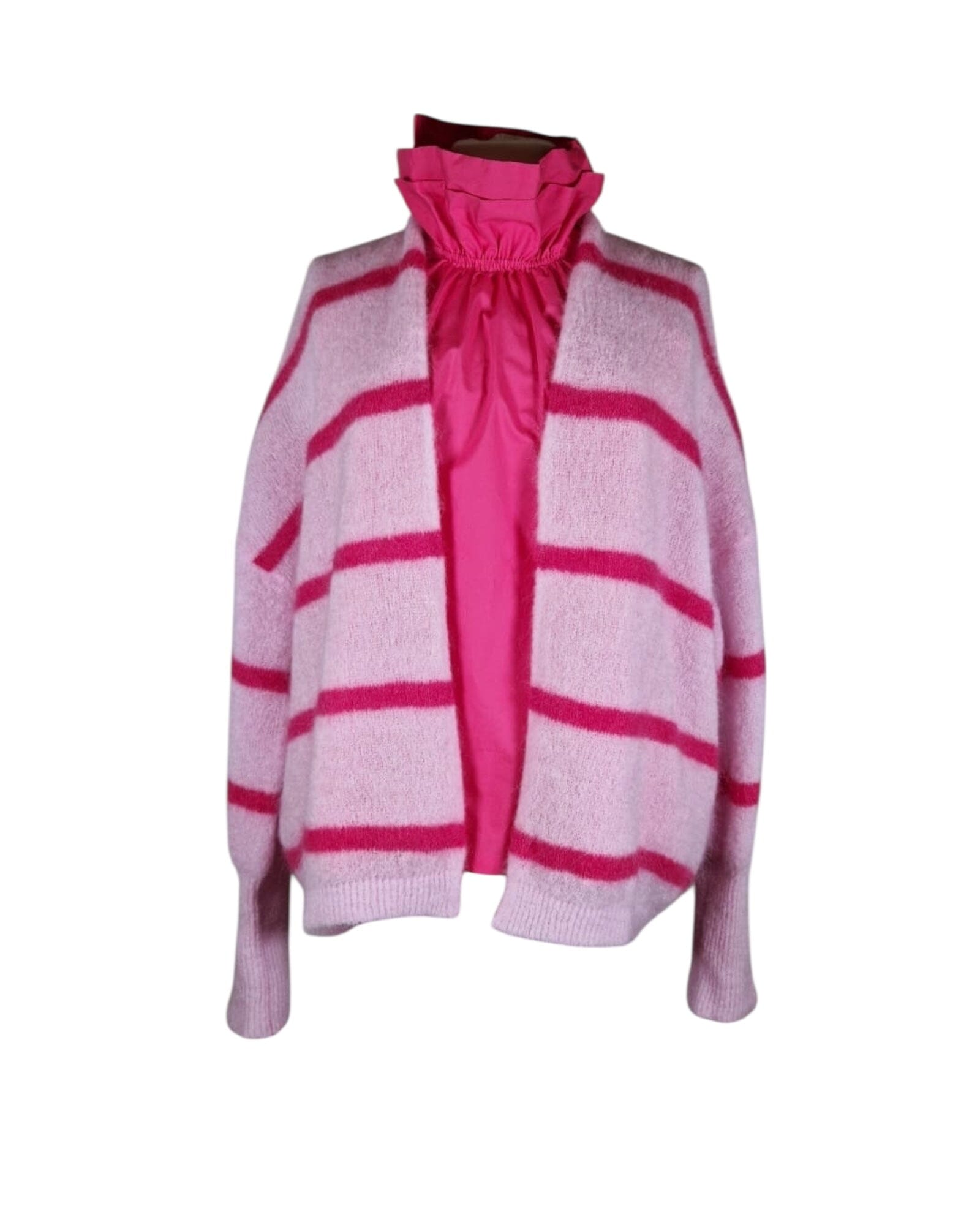 Cardigan Pullover Kolibri Ulm 6566 Rosa/Pink S