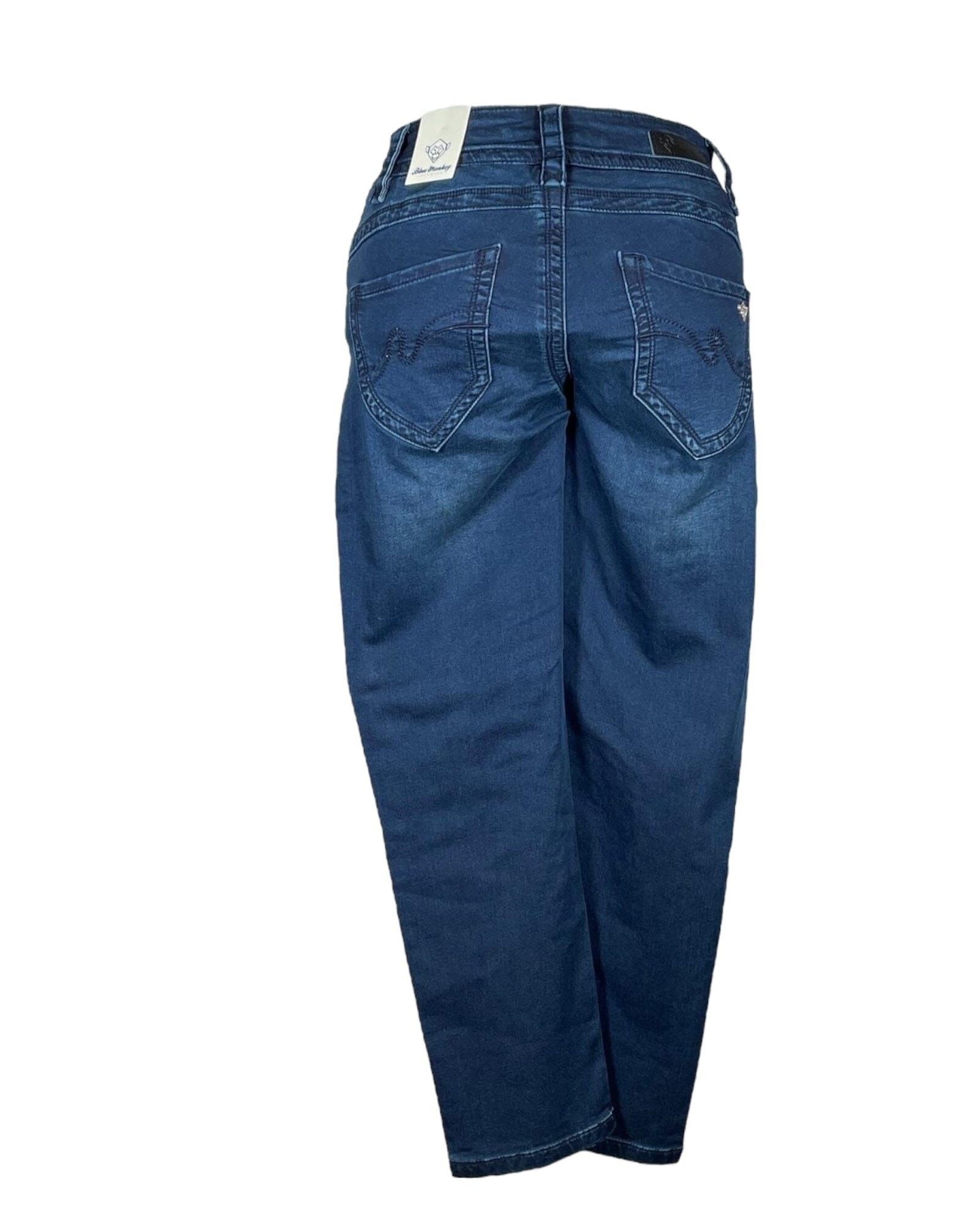 Charlotte Jeanshose Blue Monkey