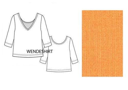 CIONITA (Wendeshirt) Shirt Fox's s20 Mandarine 34