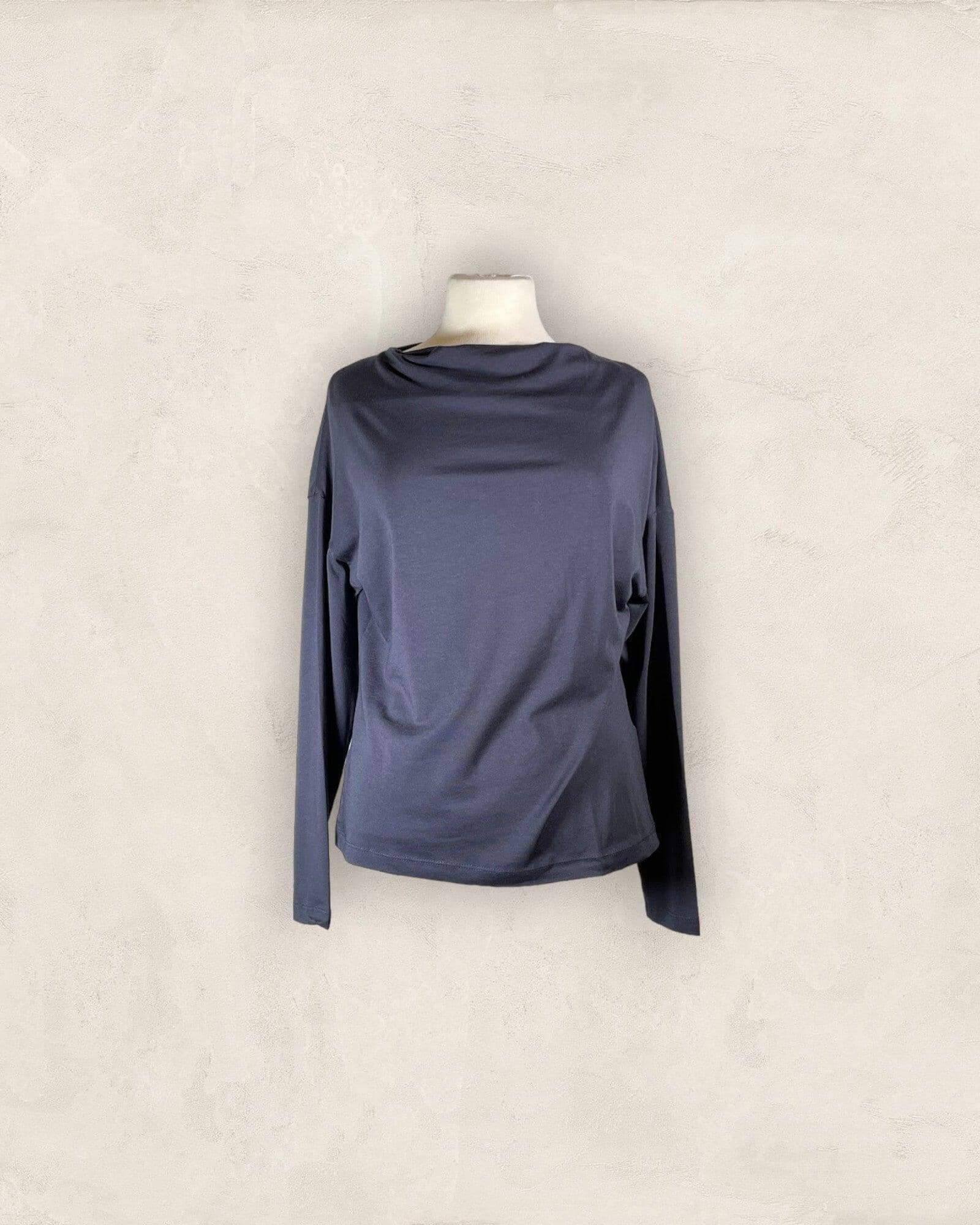 Cisquit Shirt Shirt Fox's W95 Schwarzblau 36