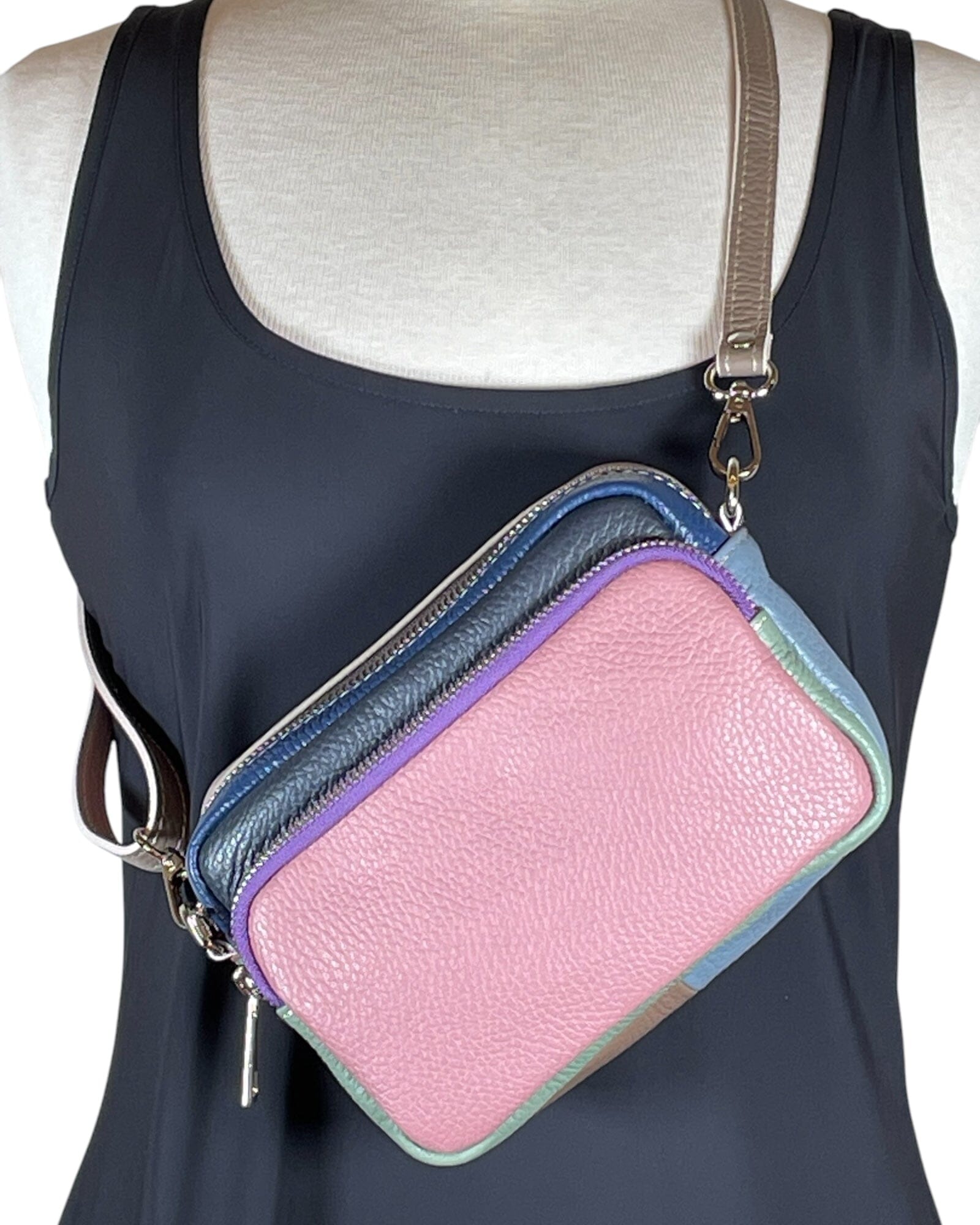 Colorful Bag Tasche Kolibri Ulm Altrose ca.18x7cm