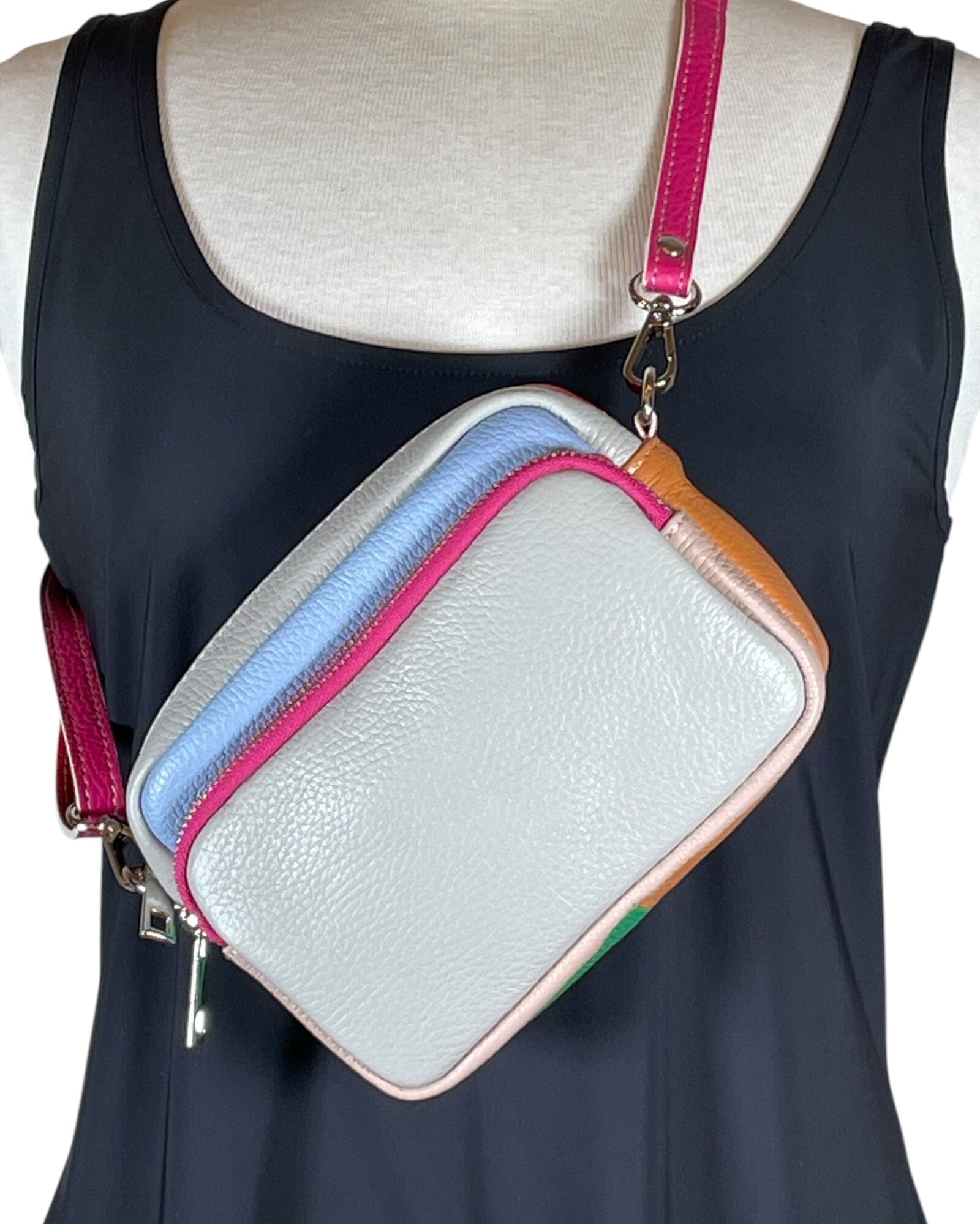 Colorful Bag Tasche Kolibri Ulm Hellcreme ca.18x7cm