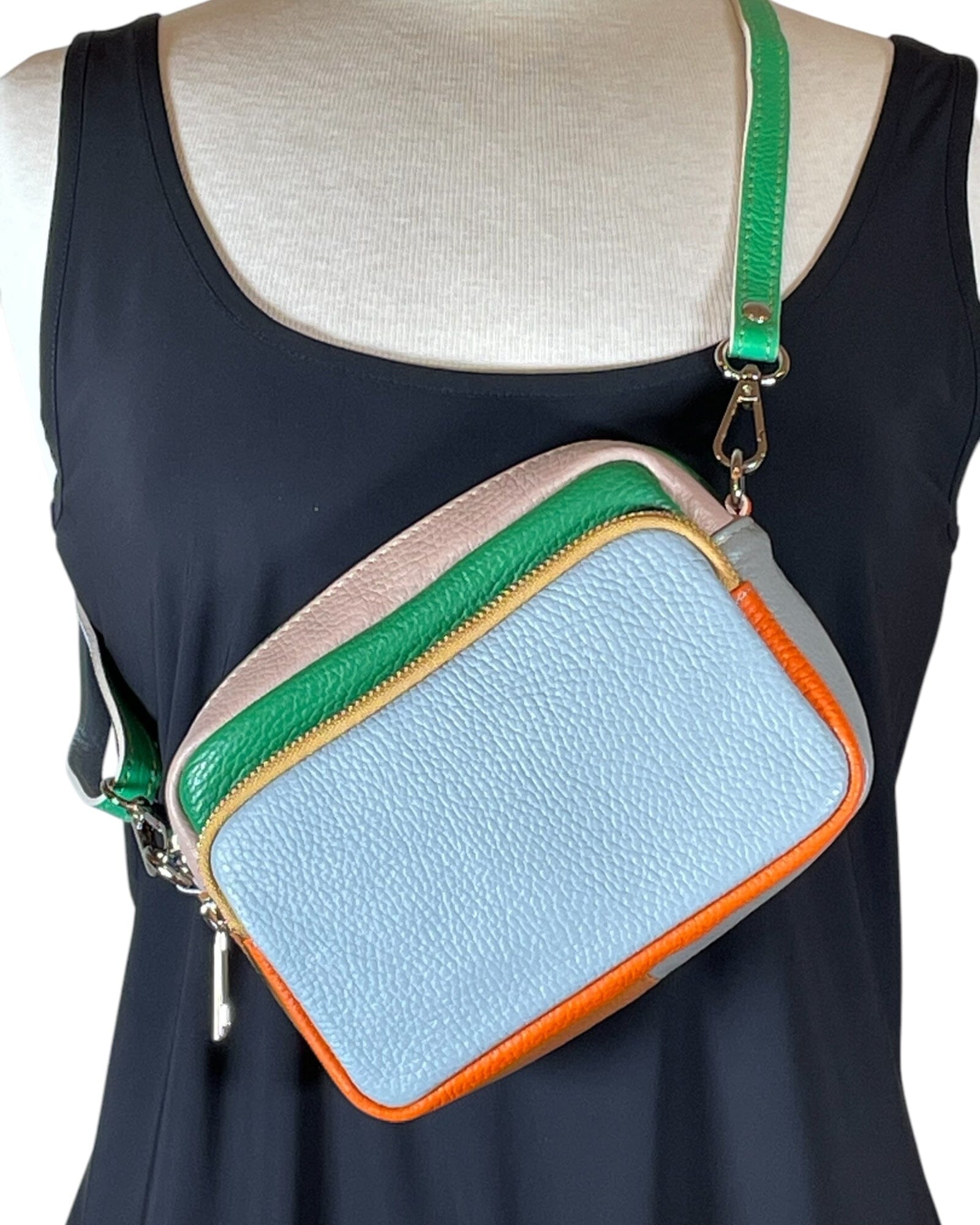 Colorful Bag Tasche Kolibri Ulm Himmelblau ca.18x7cm