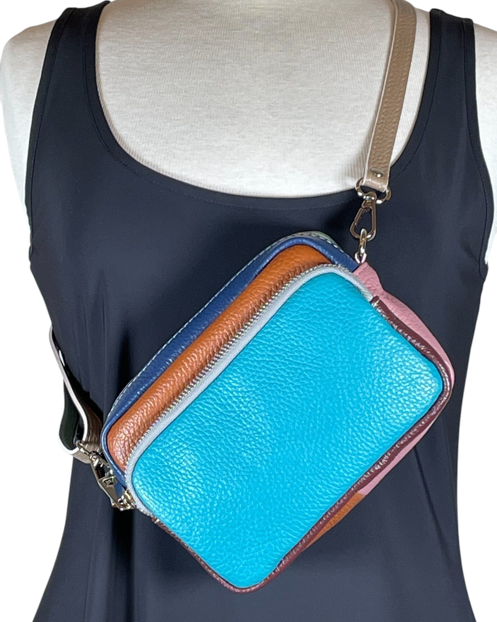 Colorful Bag Tasche Kolibri Ulm Türkis ca.18x7cm