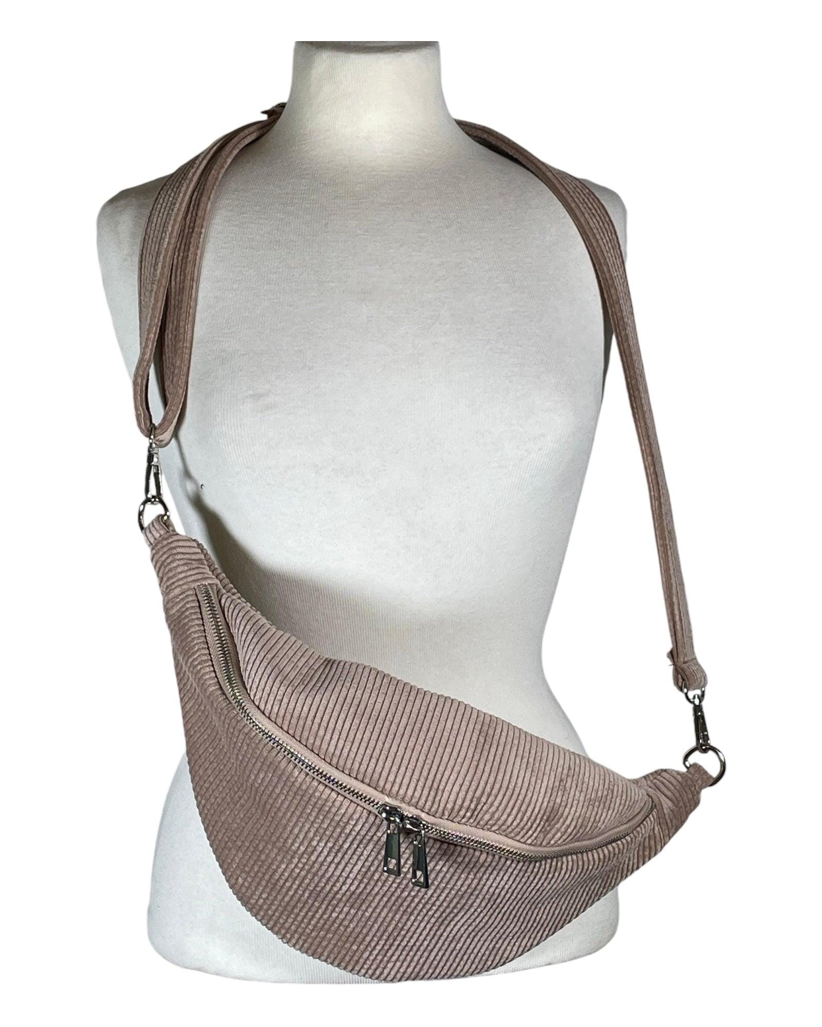 Cord Crossbody Crossbody Bag Kolibri Ulm Sand ca. 40x18cm