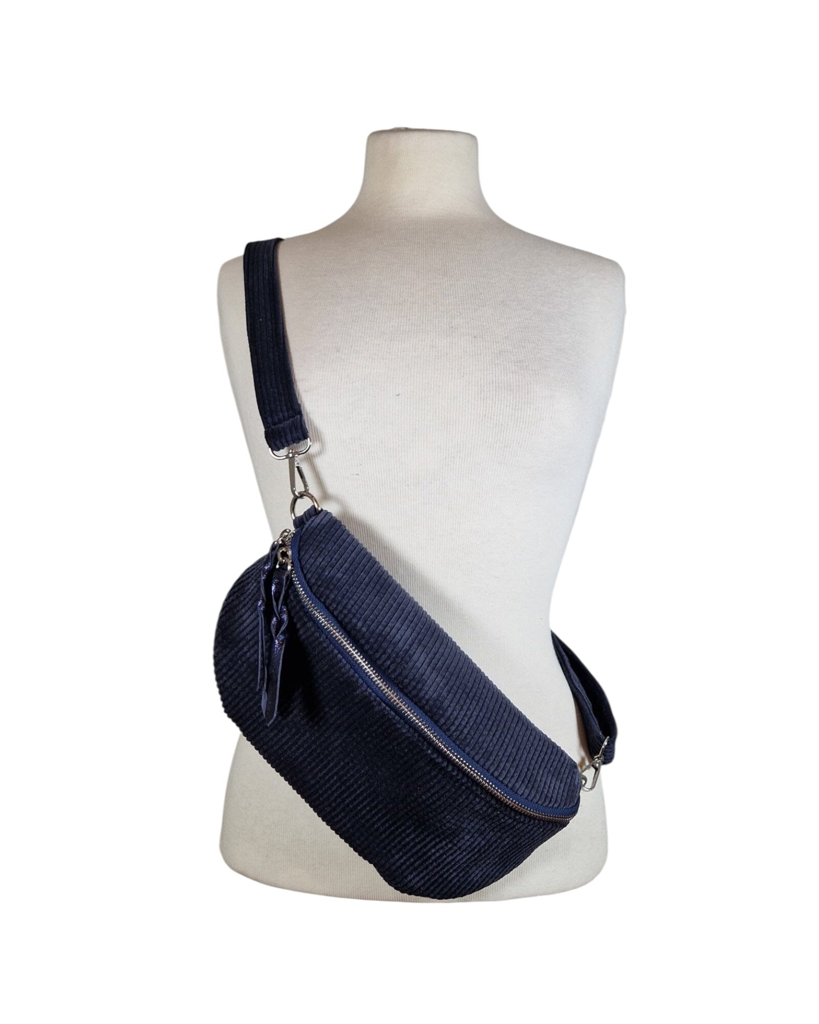 Cord Crossbody Klein Crossbody Bag Alanda Marine Einheitsgröße
